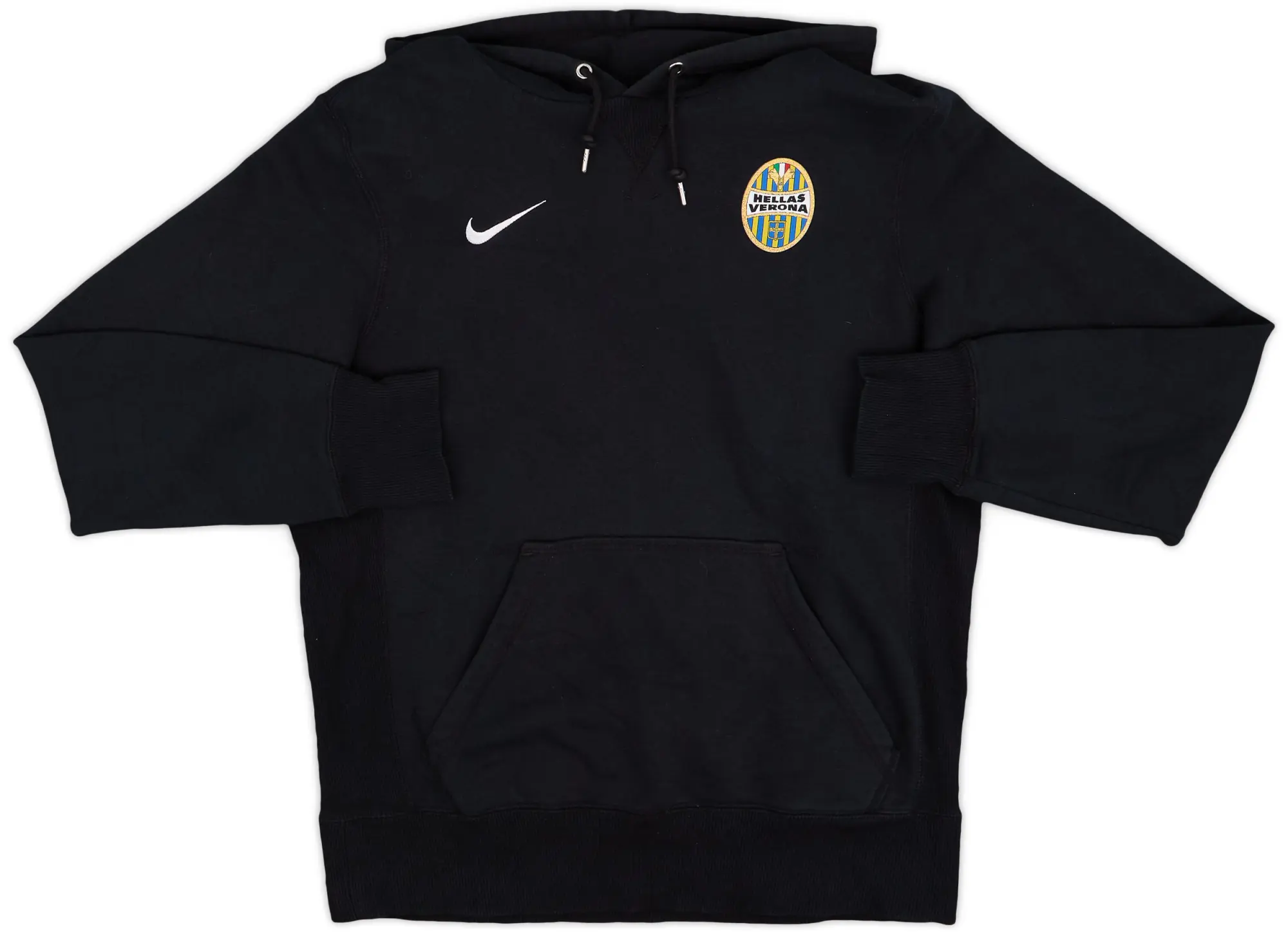 2013-14 Hellas Verona Nike Hooded Sweat Top - 9/10 - (S)