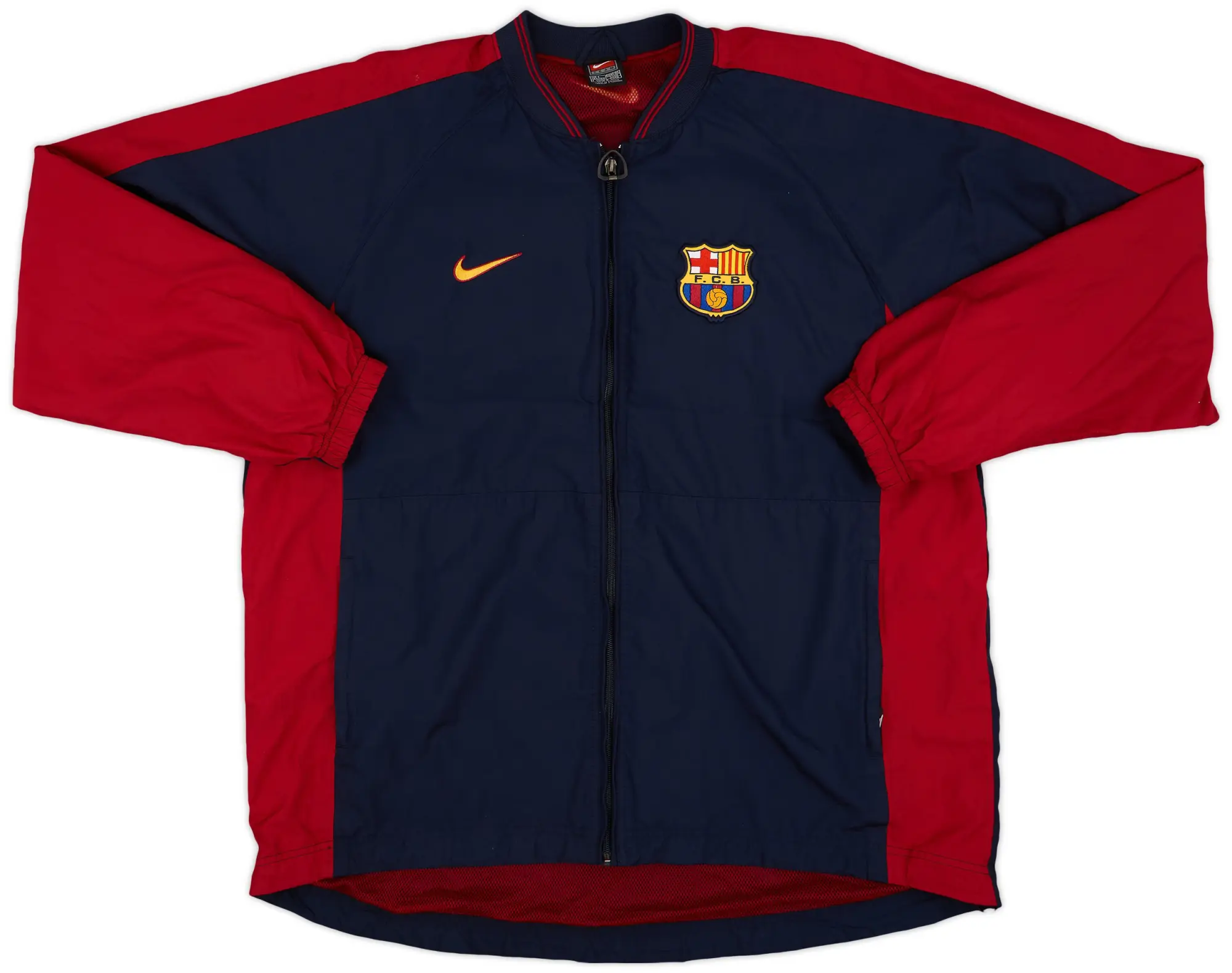 1999-00 Barcelona Nike Track Jacket - 9/10 - (L)