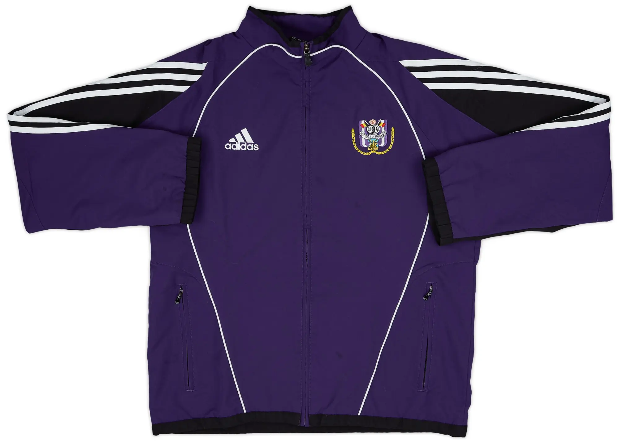 2005-06 Anderlecht adidas Track Jacket - 7/10 - (M/L)