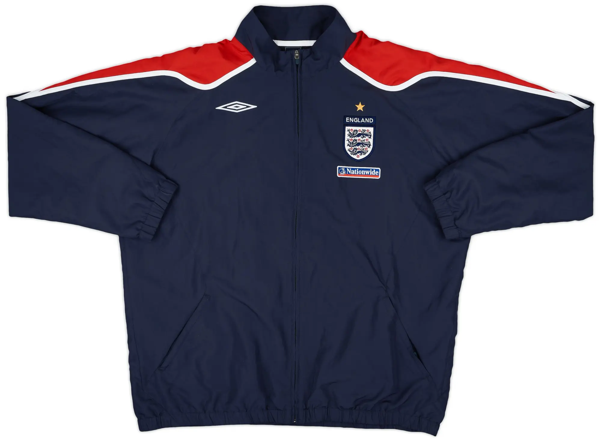 2007-09 England Umbro Track Jacket - 10/10 - (XXL)