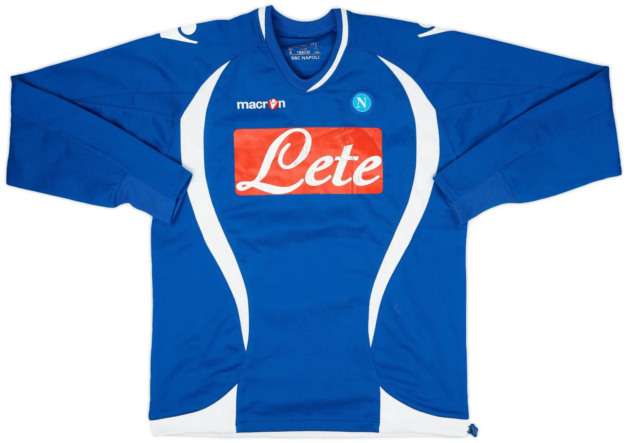 2012-13 Napoli Macron Sweat Top - 5/10 - (S)