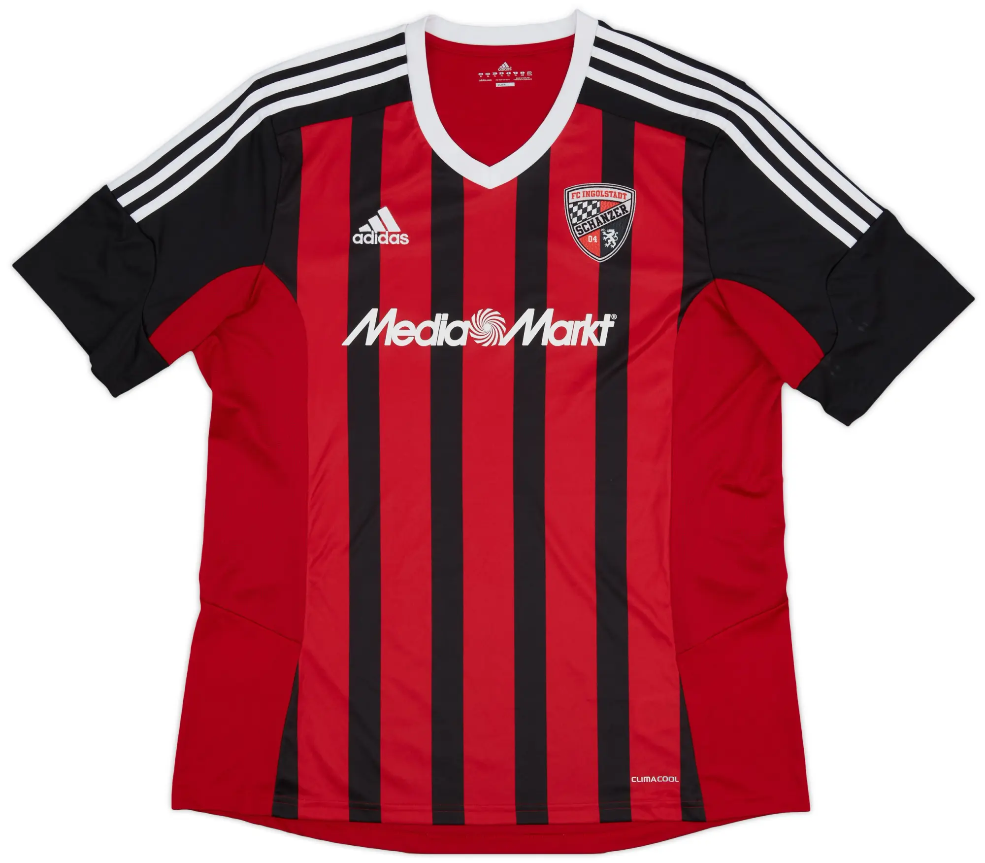 adidas 2015-16 FC Ingolstadt Home Shirt - 9/10 - (XL)