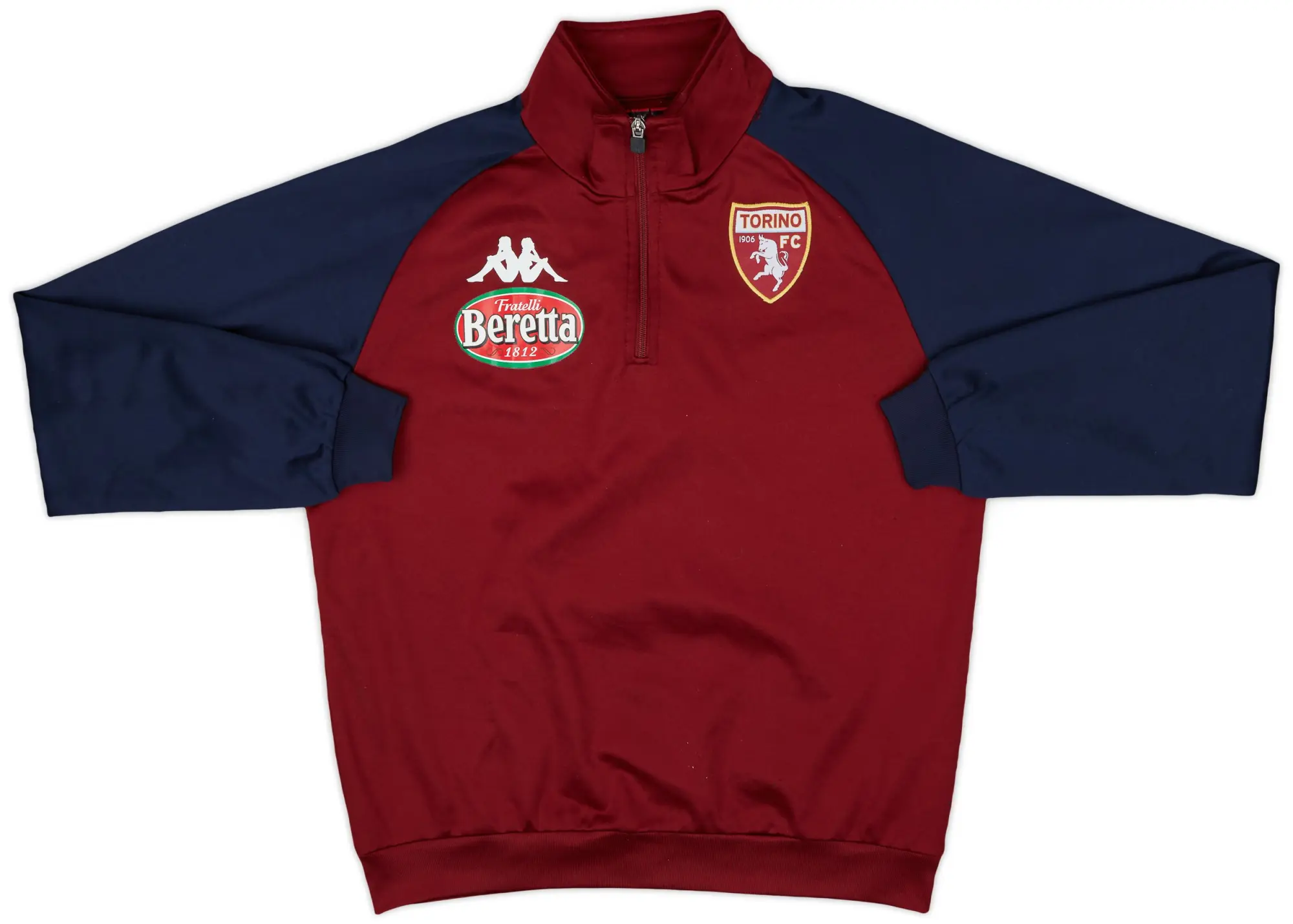 2017-18 Torino Kappa 1/4 Zip Training Top - 7/10 - (S)