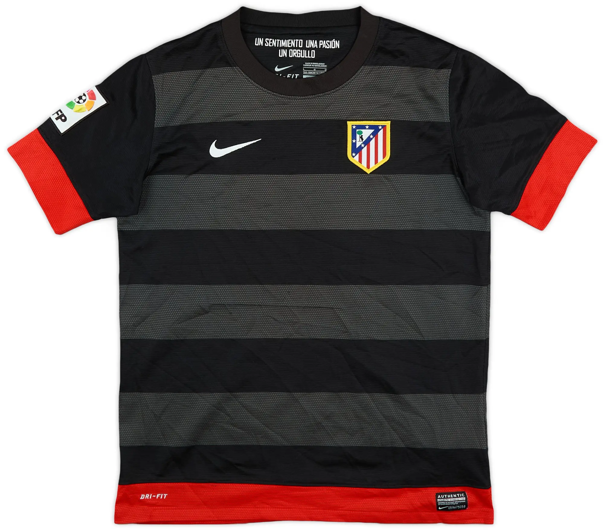 Nike 2012-13 Atletico Madrid Away Shirt - 8/10 - (L.Boys)