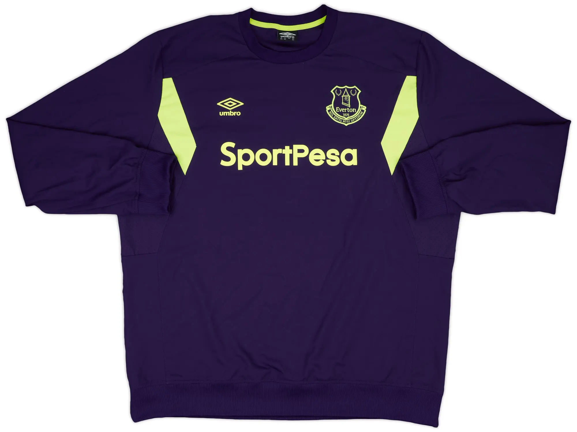 2017-18 Everton Umbro Sweat Top - 10/10 - (3XL)