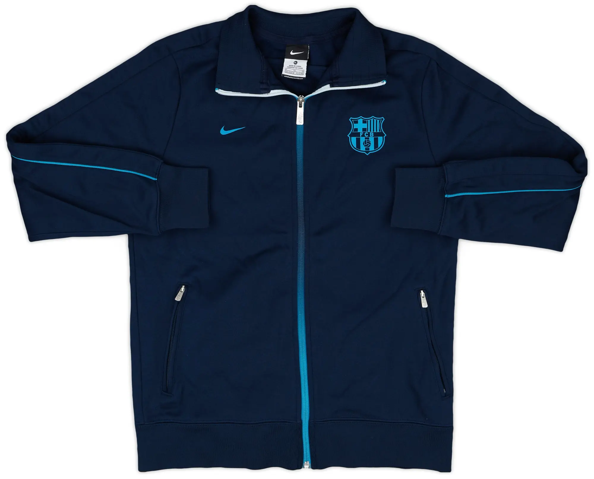2012-13 Barcelona Nike Track Jacket - 10/10 - (XL.Boys)