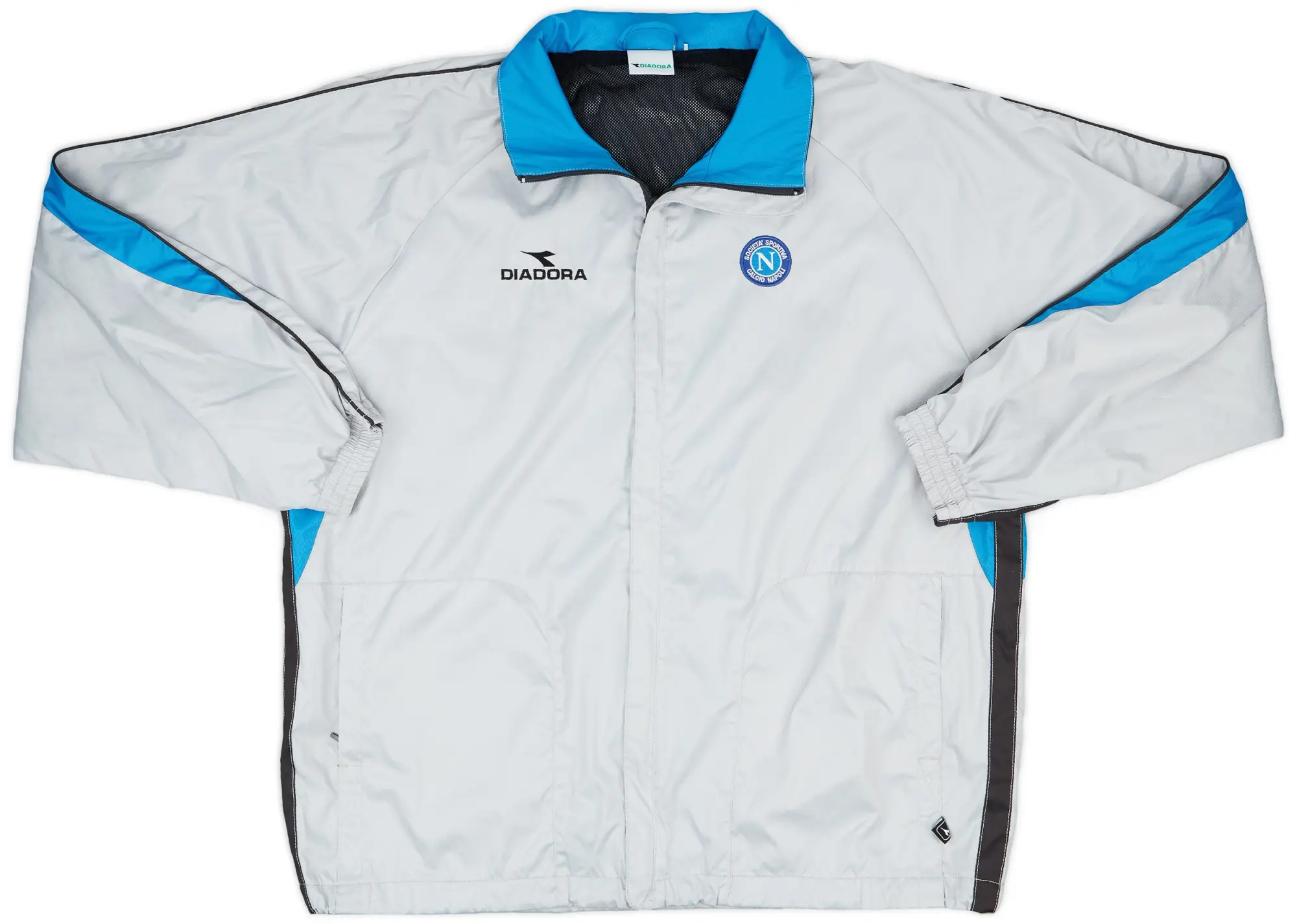 2002-03 Napoli Diadora Track Jacket - 8/10 - (XL)