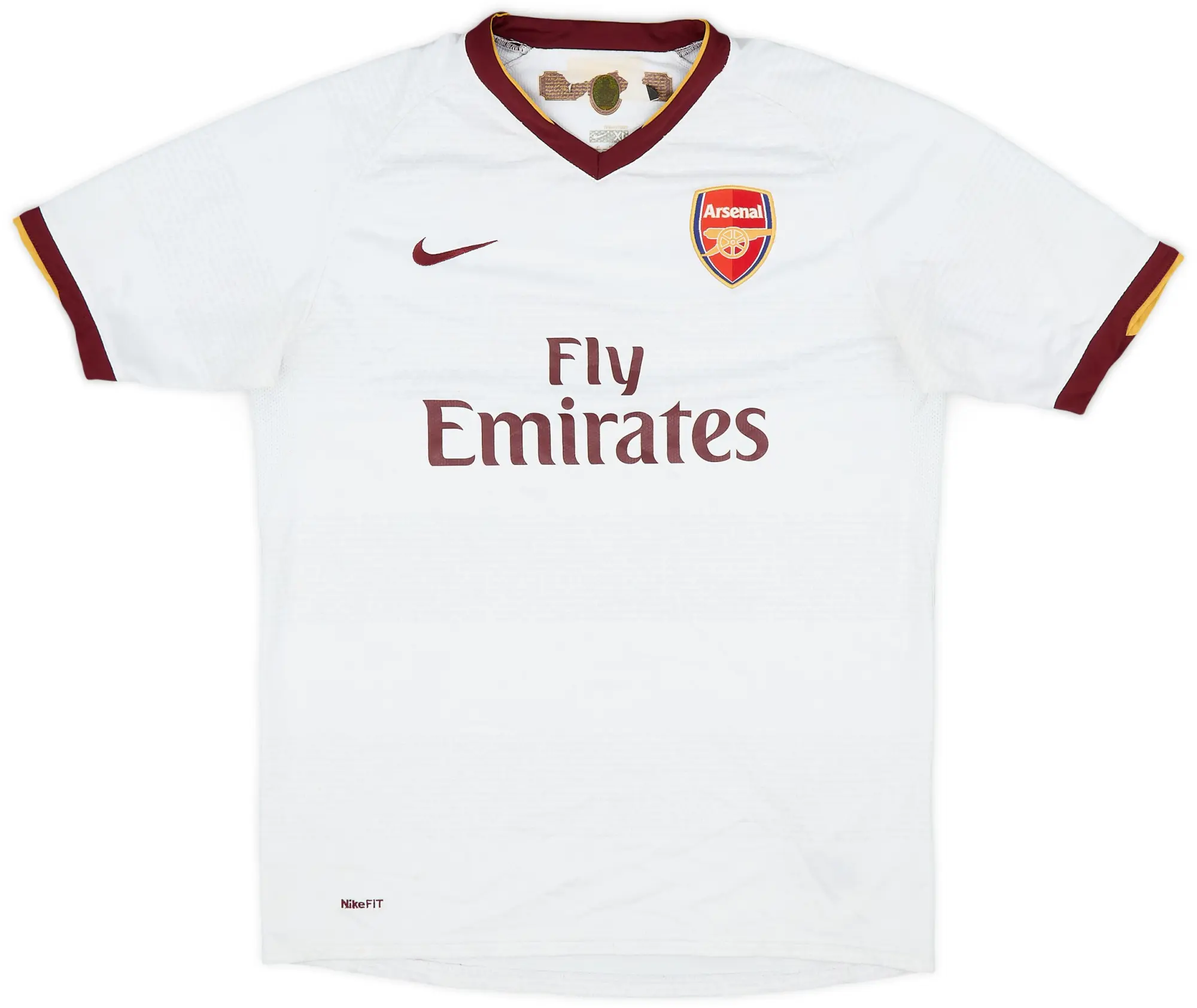 Nike 2007-08 Arsenal Away Shirt - 7/10 - (XL.Boys)