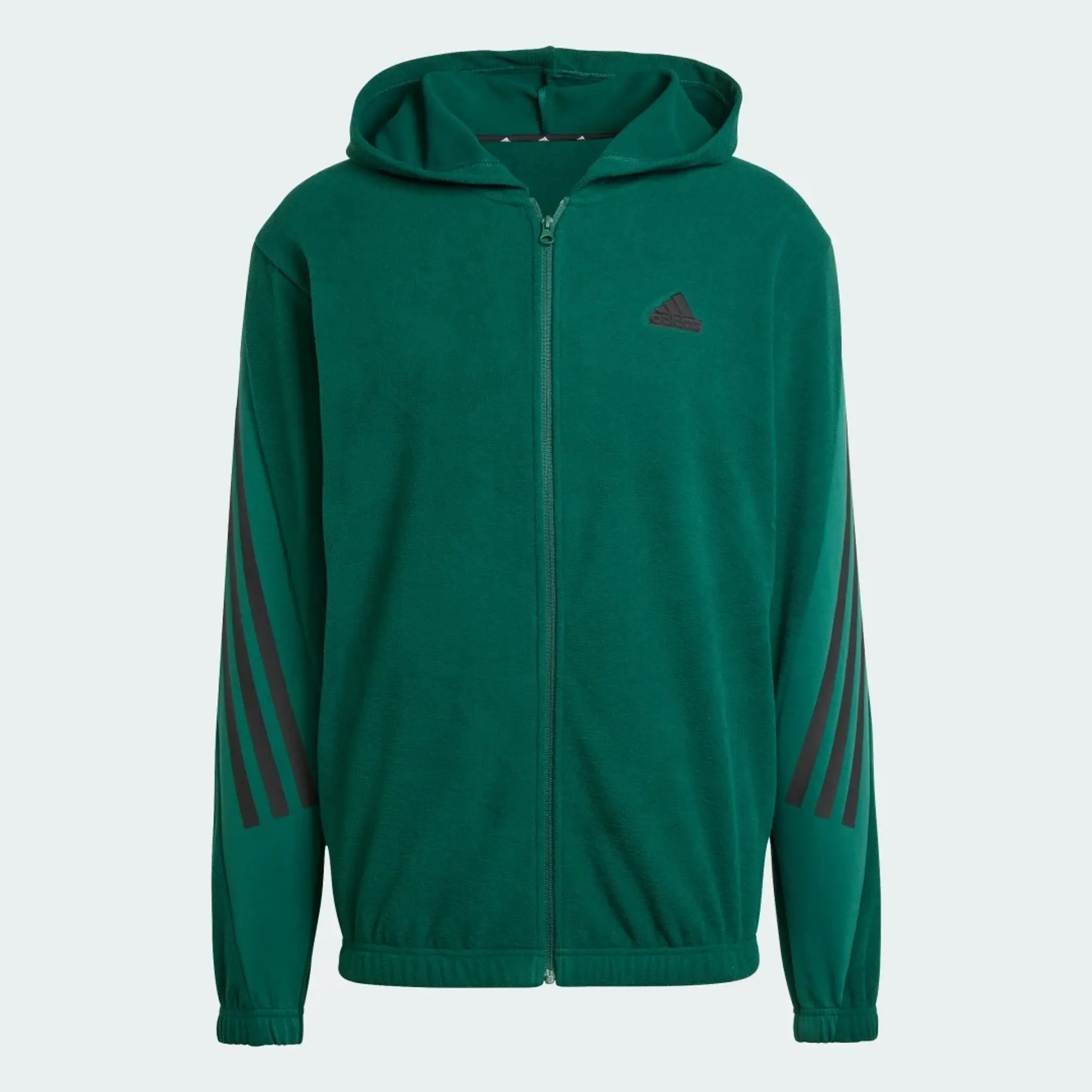adidas Future Icons 3-Stripes Polar Fleece Full-zip Hoodie