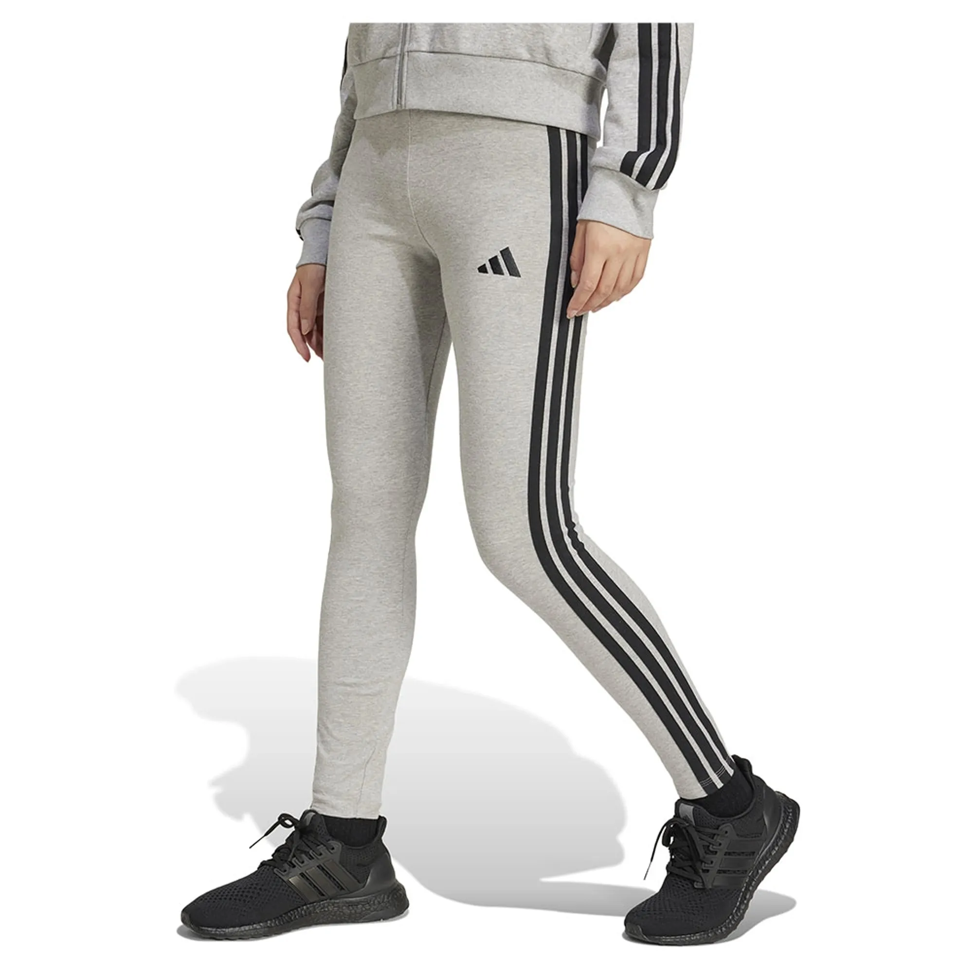 Adidas Essentials 3 Stripes Cotton Leggings