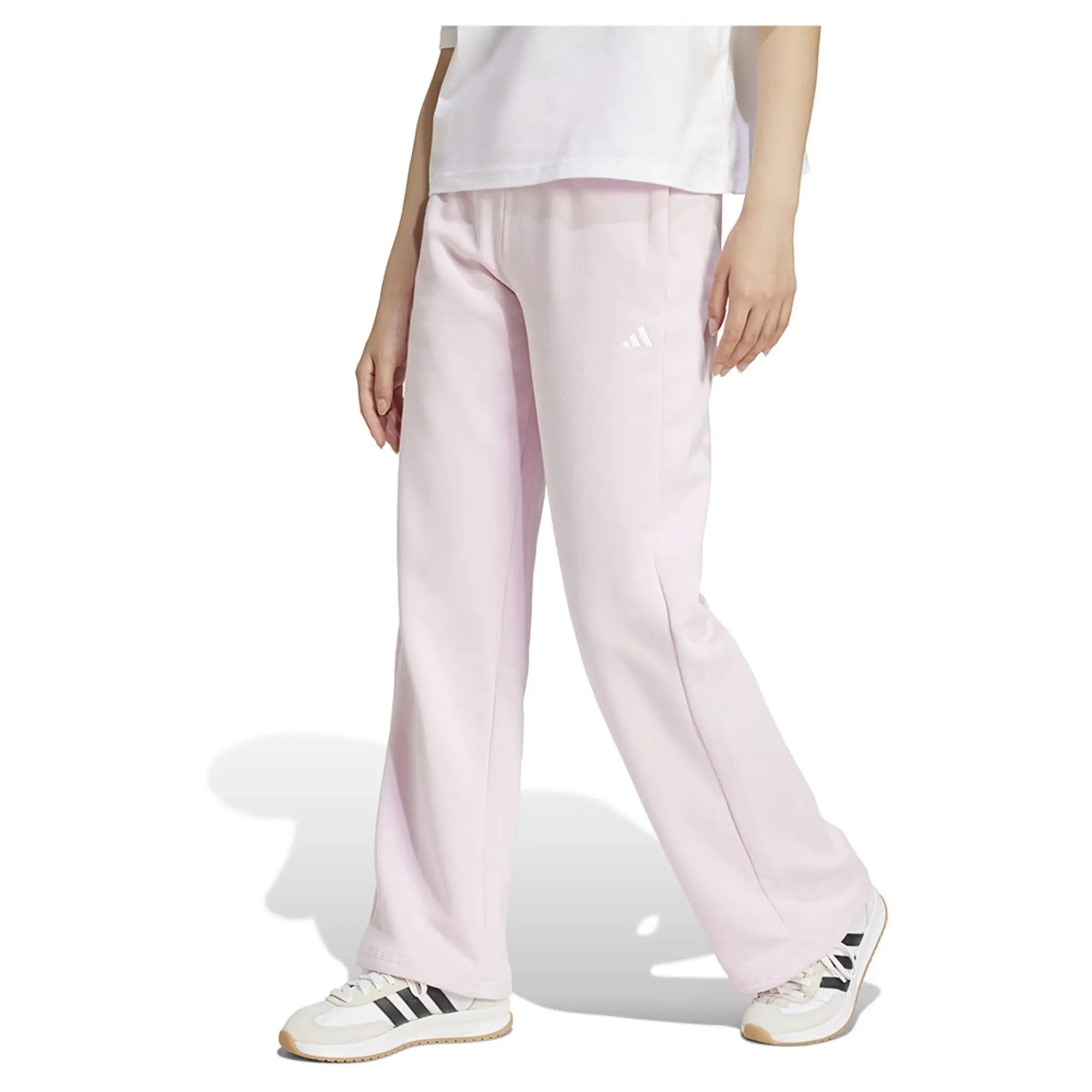 Adidas Essentials Small Logo Feel Cozy Open Hem Joggers