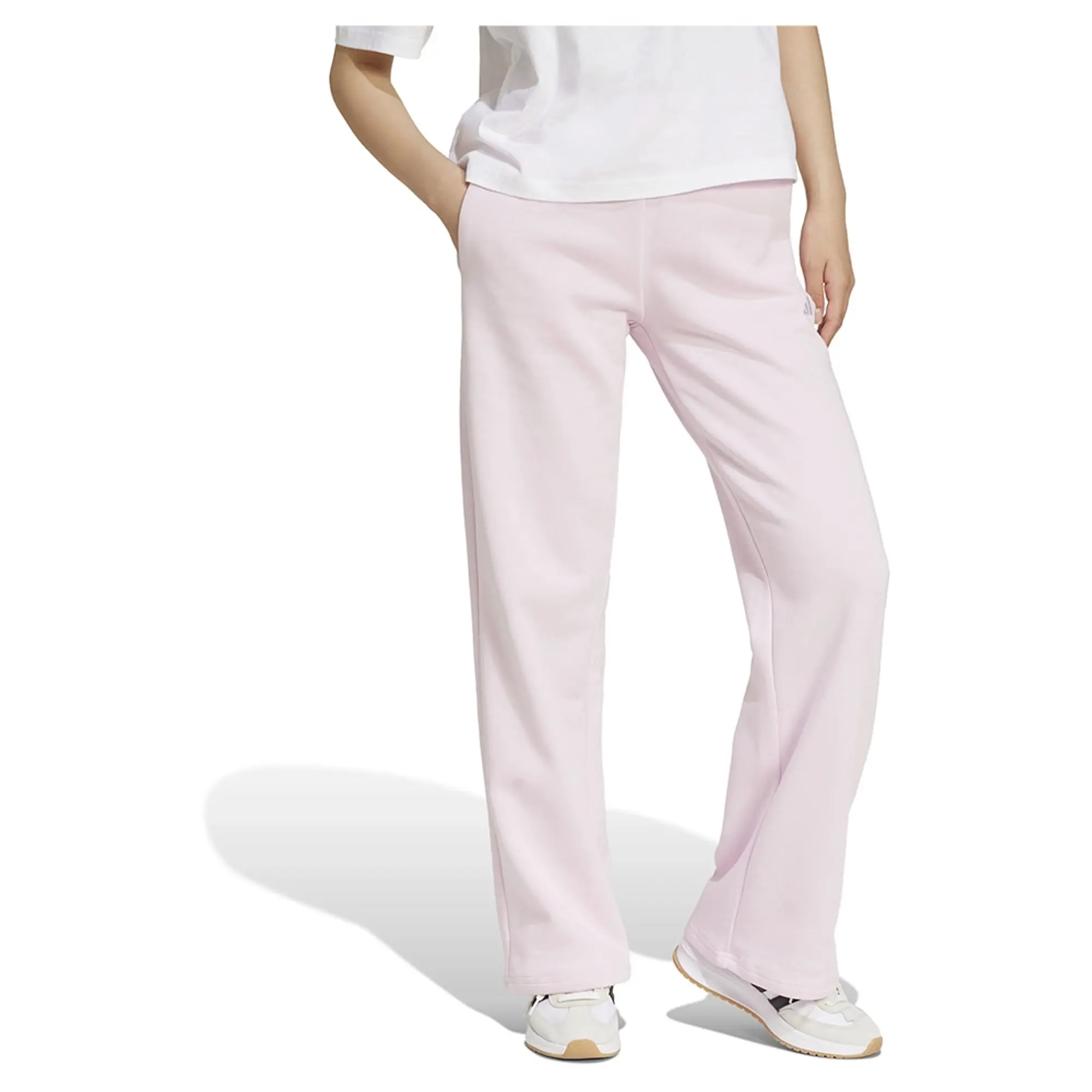 Adidas Essentials Small Logo Feel Cozy Open Hem Joggers