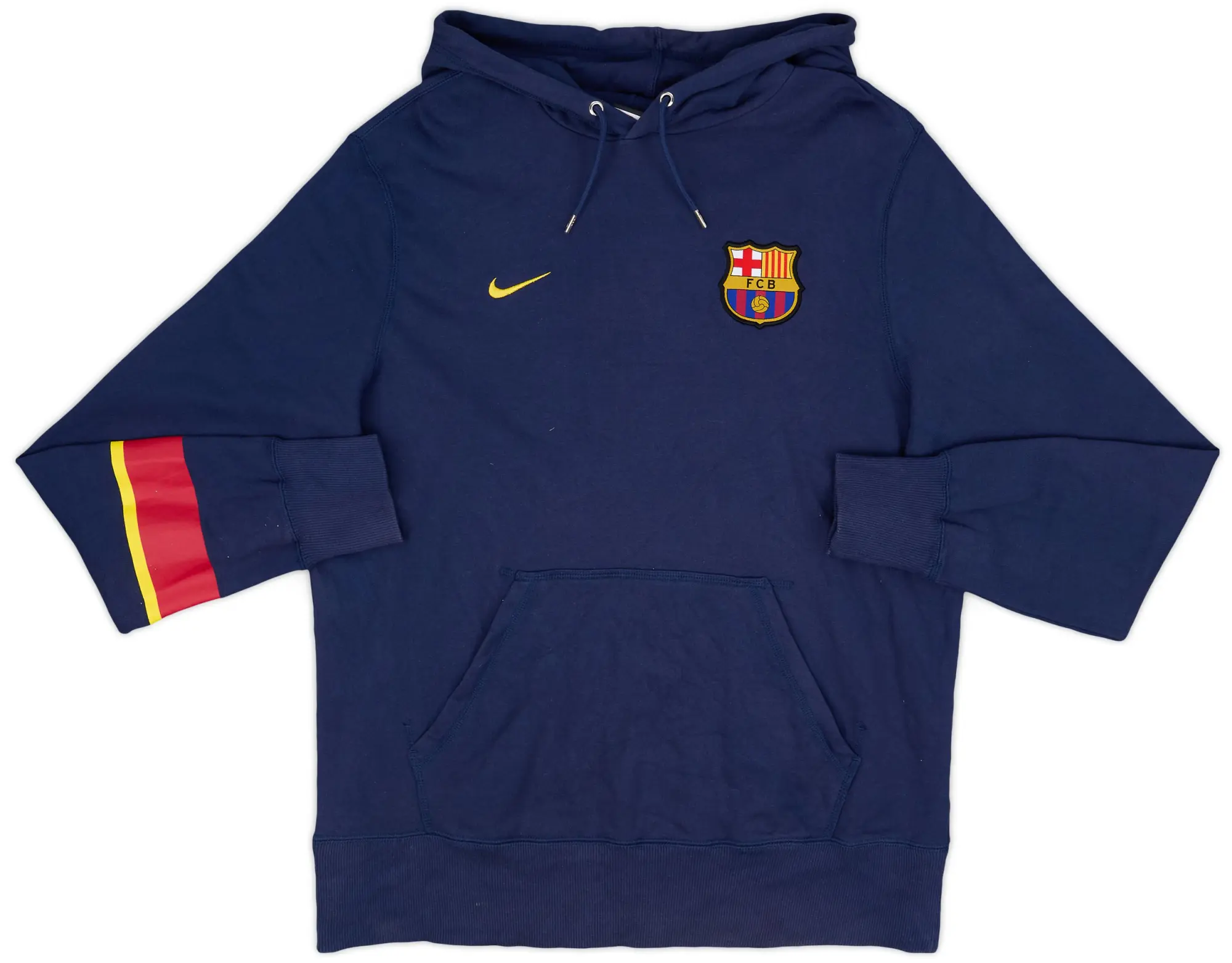 2012-13 Barcelona Nike Hooded Sweat Top - 9/10 - (L)