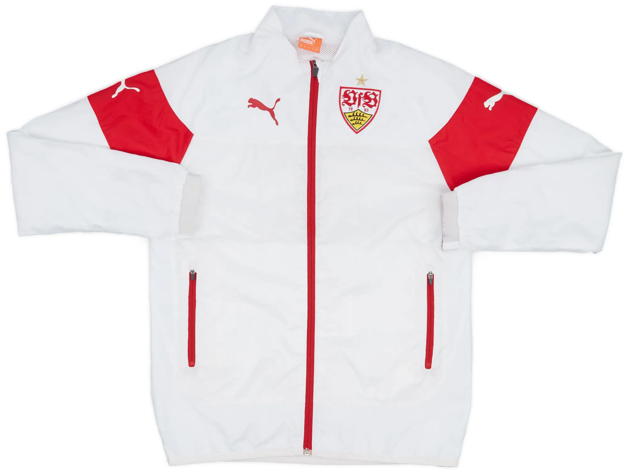 2014-15 Stuttgart Puma Track Jacket - 8/10 - (XL.Boys)