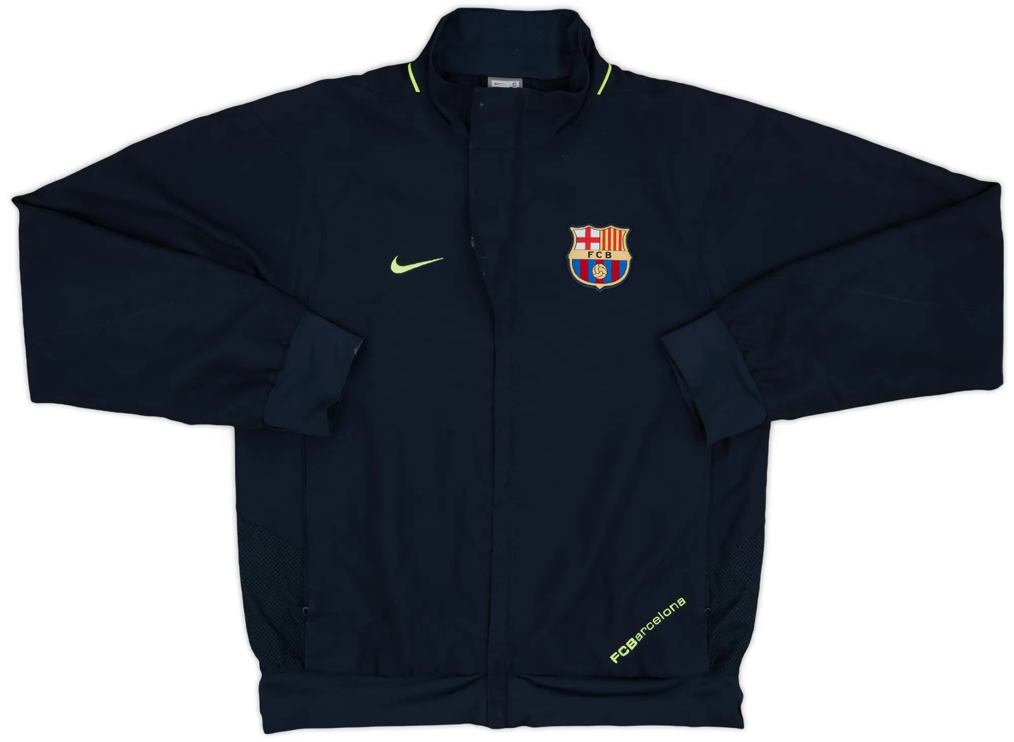 2007-08 Barcelona Nike Track Jacket - 8/10 - (S)