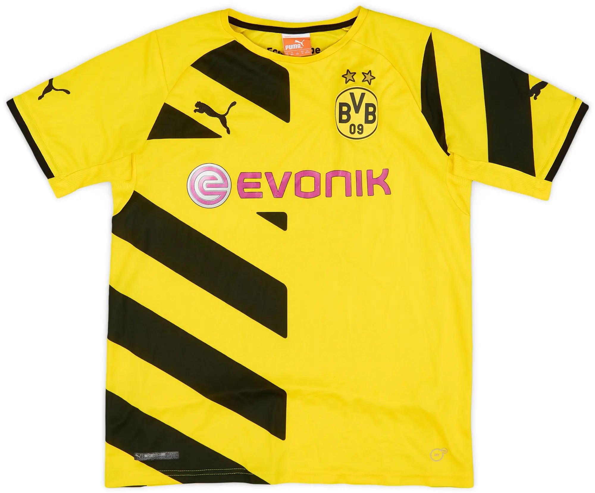Puma 2014-15 Borussia Dortmund Home Shirt - 6/10 - (XL.Boys)
