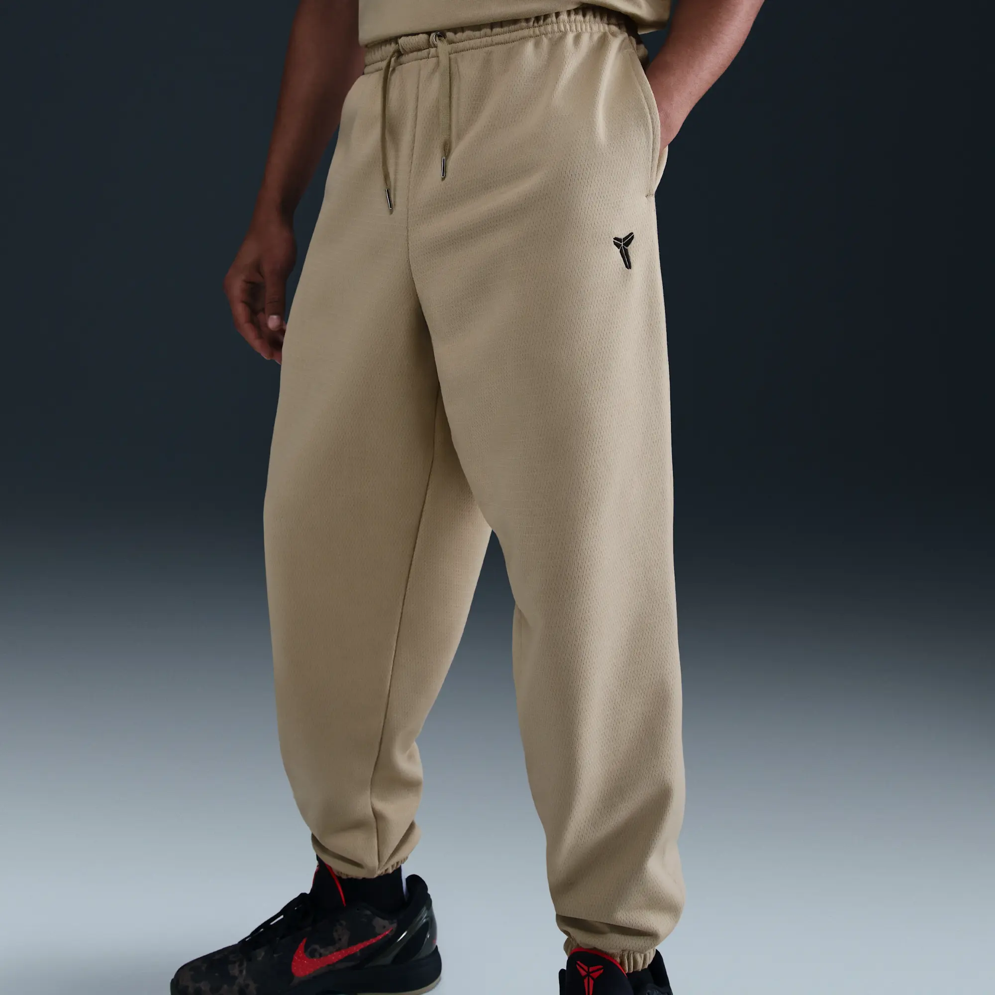 Nike Kobe Therma-FIT Basketball Trousers - Desert Khaki - Recycled Polyester