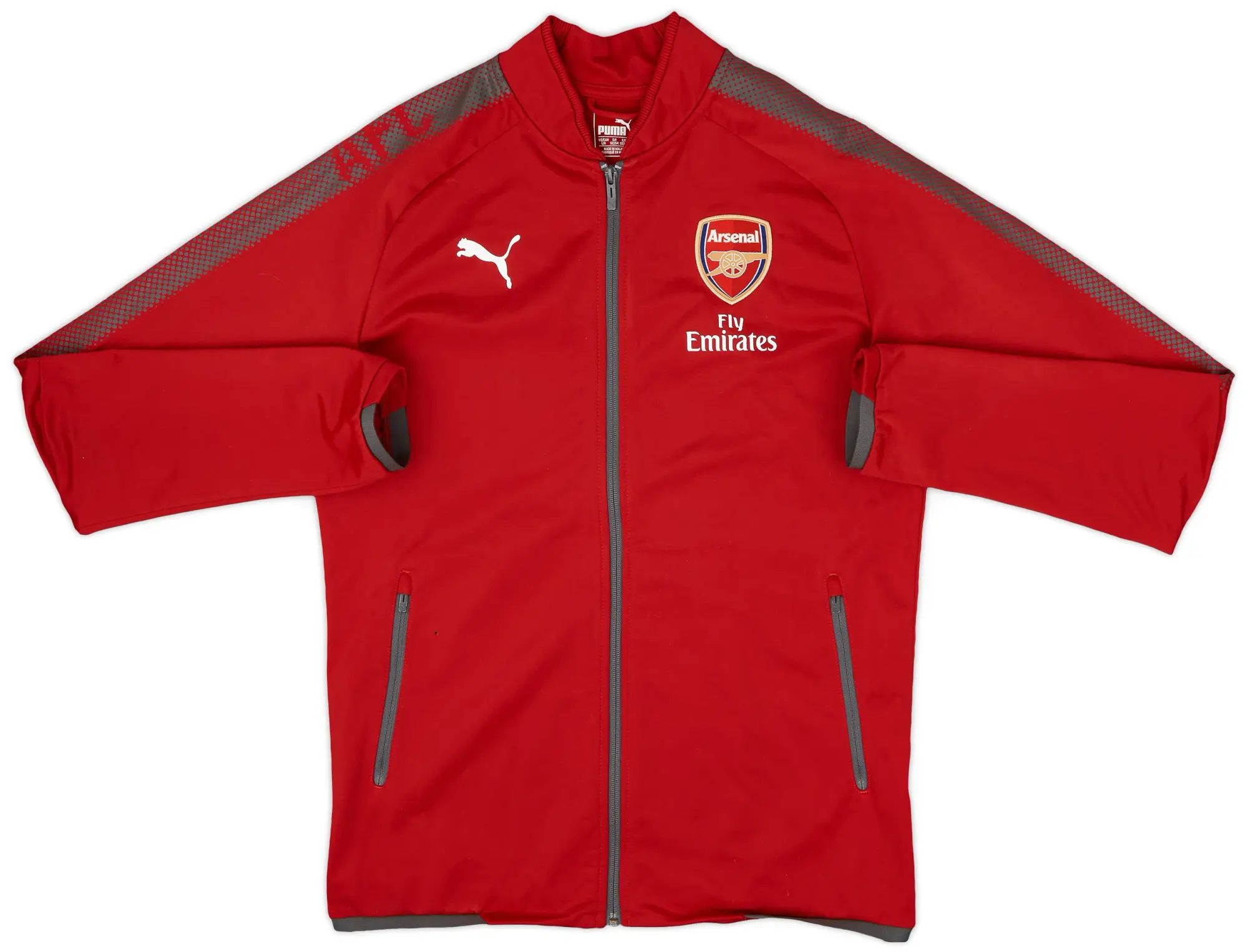 2017-18 Arsenal Puma Track Jacket - 5/10 - (L)