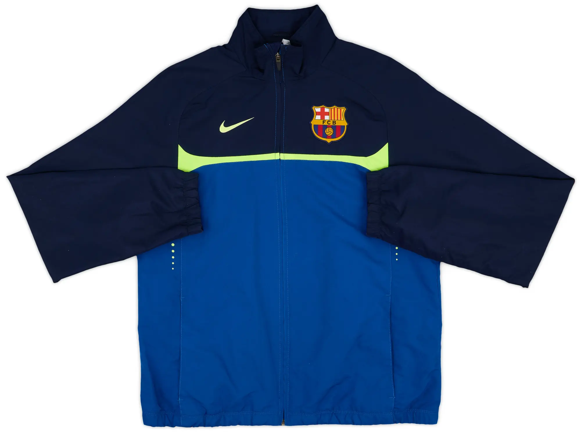 2010-11 Barcelona Nike N98 Track Jacket - 7/10 - (S)