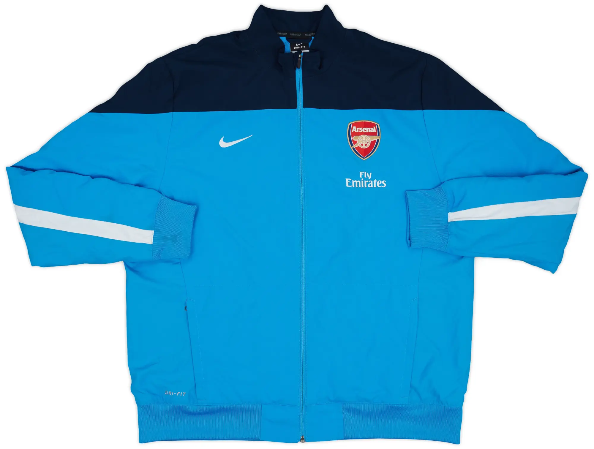 2013-14 Arsenal Nike Track Jacket - 9/10 - (XL)