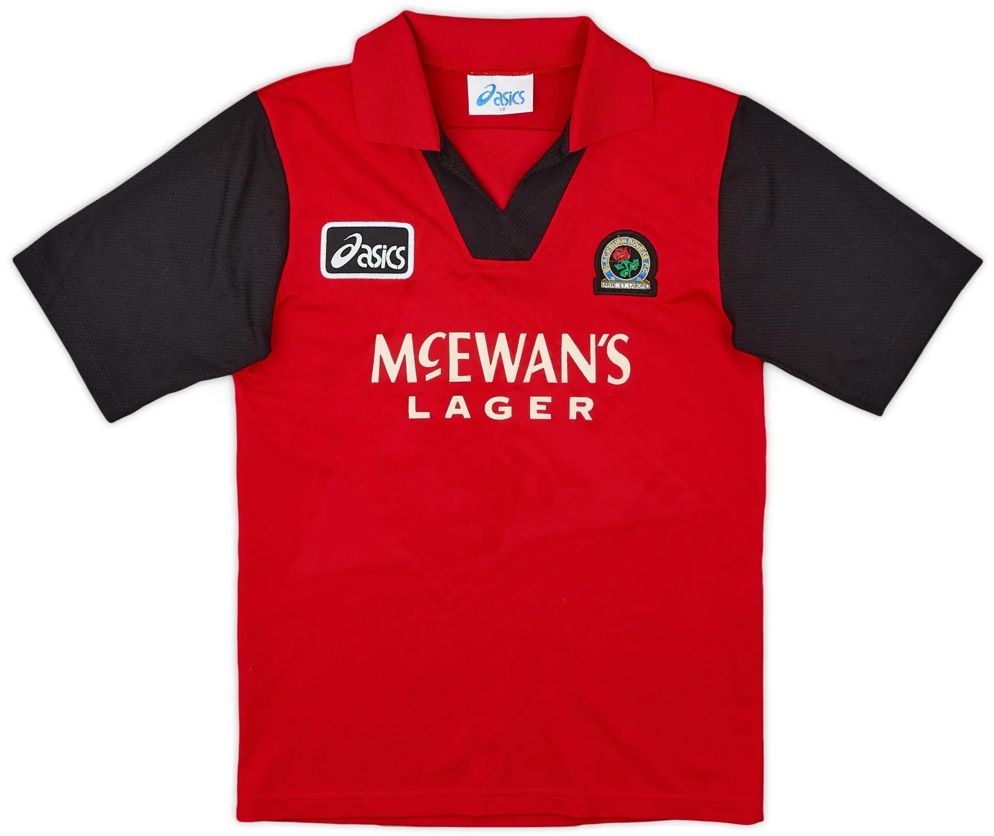 Asics 1995-96 Blackburn Away Shirt - 9/10 - (L.Boys)