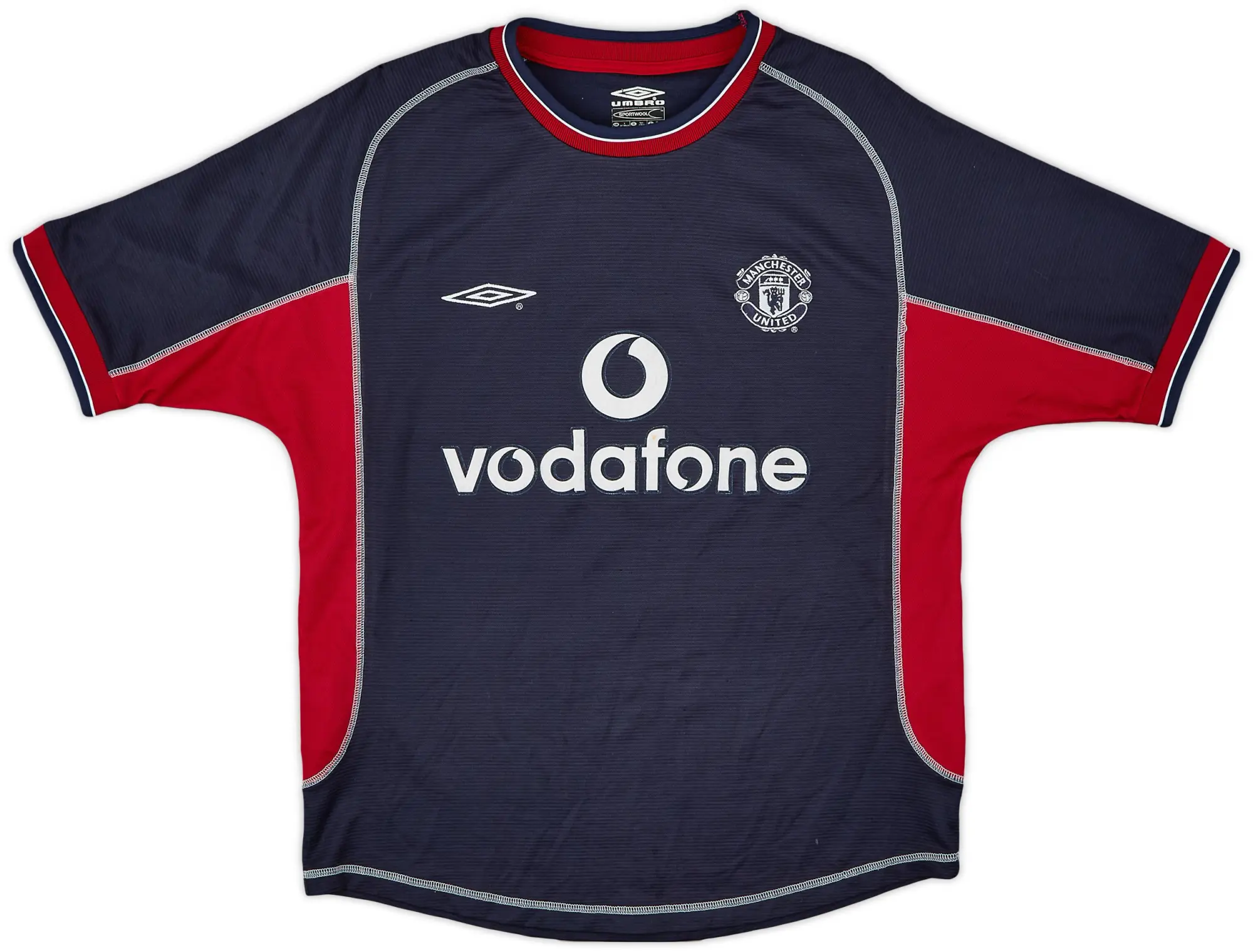 Umbro 2000-01 Manchester United Third Shirt - 9/10 - (Y)