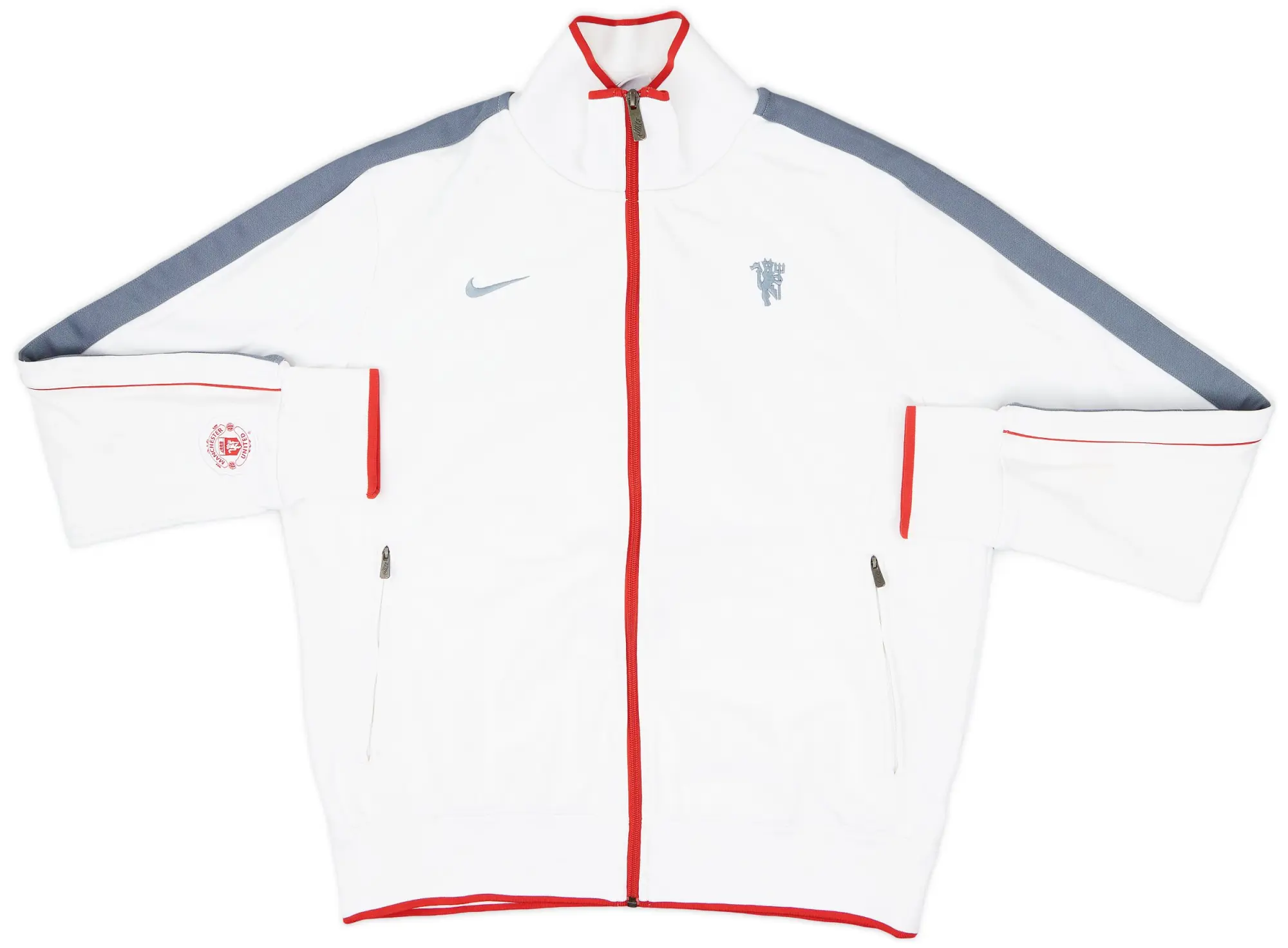 2010-11 Manchester United N98 Nike Track Jacket - 8/10 - (L)