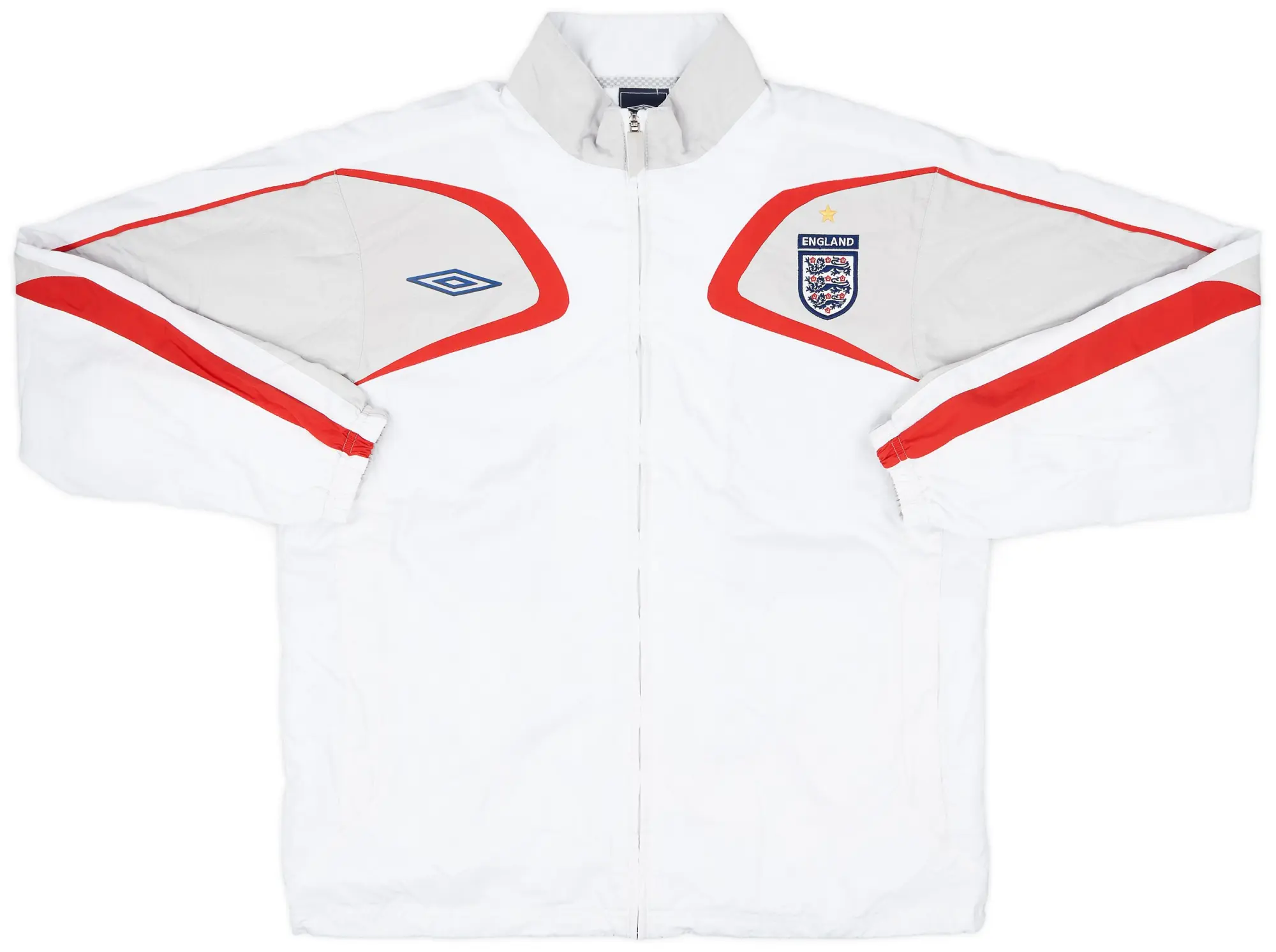 2007-09 England Umbro Track Jacket - 8/10 - (M)