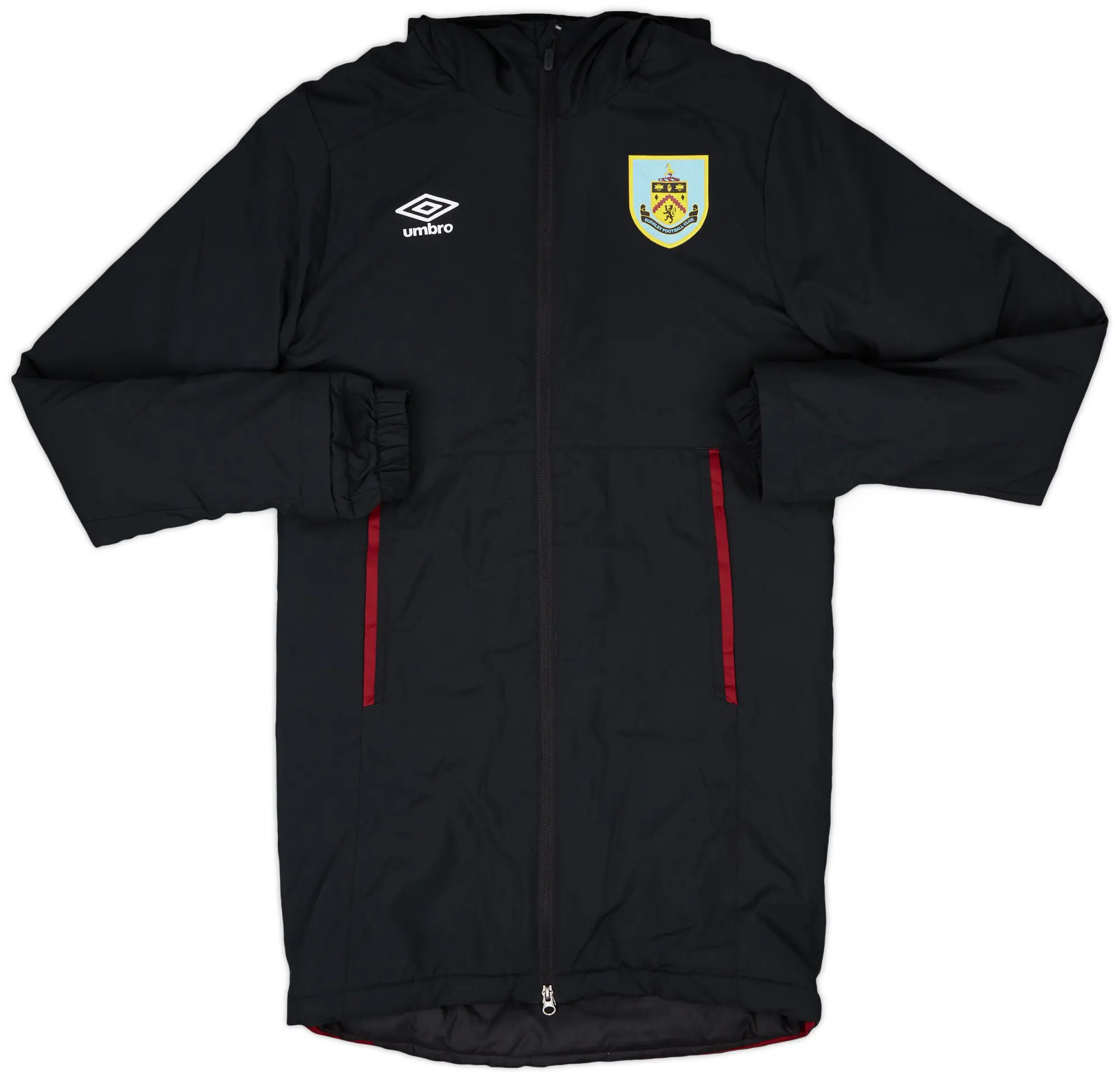 2019-20 Burnley Umbro Padded Bench Coat - 8/10 - (S)
