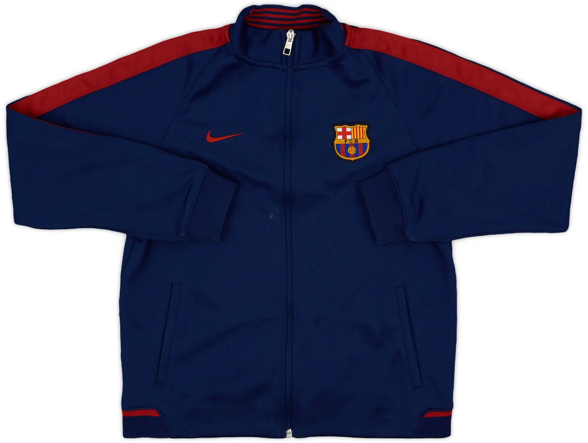2015-16 Barcelona Nike Track Jacket - 7/10 - (XL.Boys)