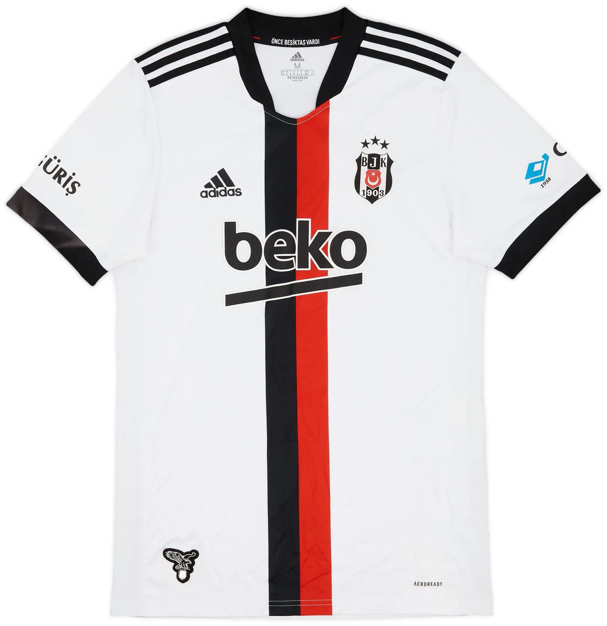adidas 2021-22 Besiktas Home Shirt - 7/10 - (M)