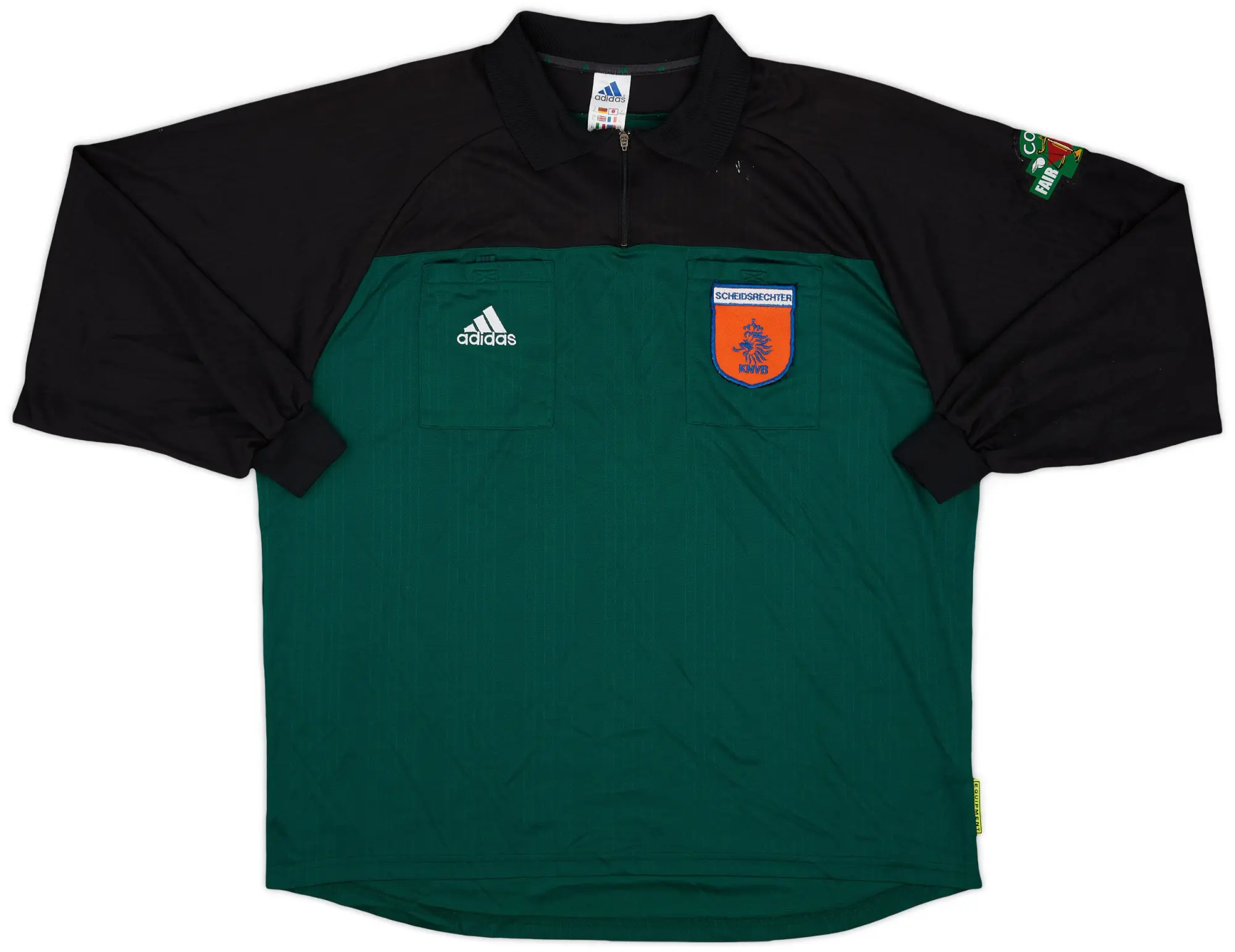 2000s Netherlands adidas Referee L/S Shirt - 7/10 - (XL)