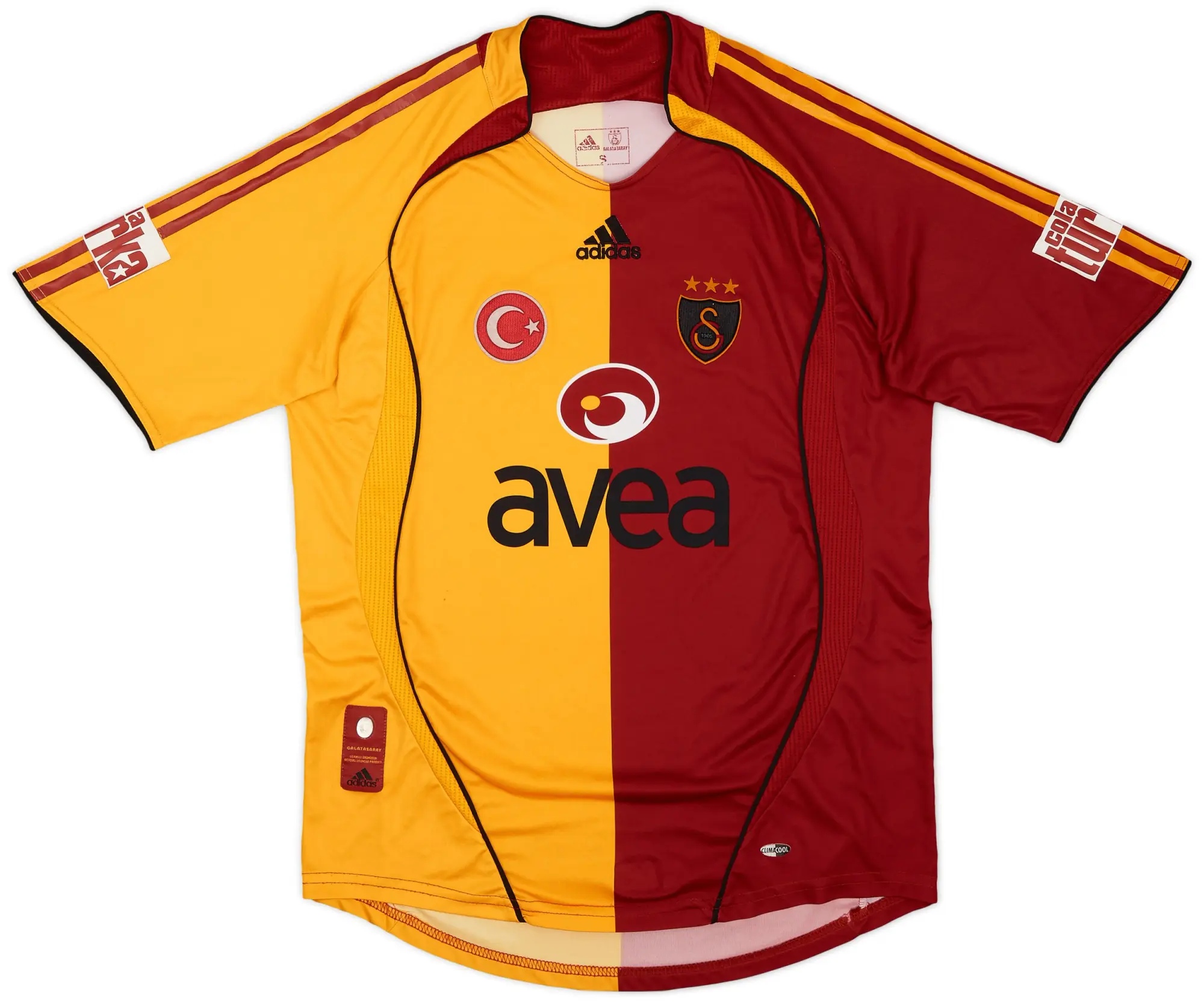 adidas 2006-07 Galatasaray Home Shirt - 6/10 - (S)