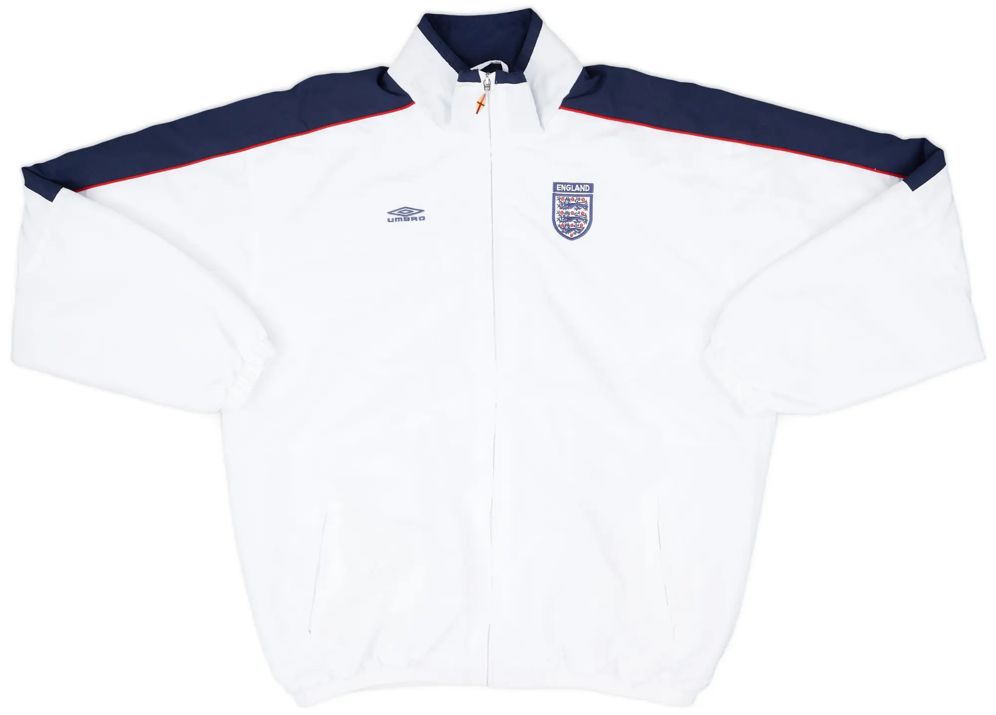2000-02 England Umbro Track Jacket - 8/10 - (XL)