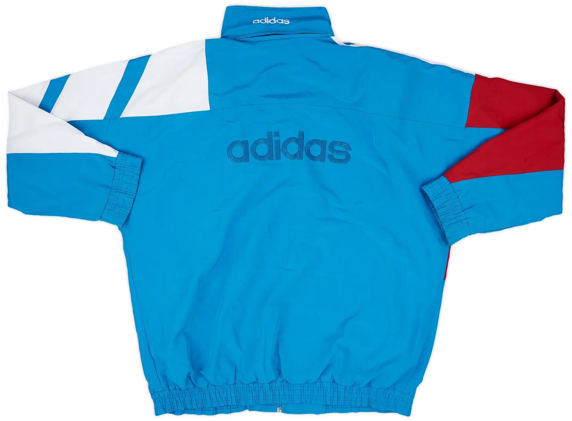 1990s adidas Template Hooded Track Jacket - 9/10 - (XXL 