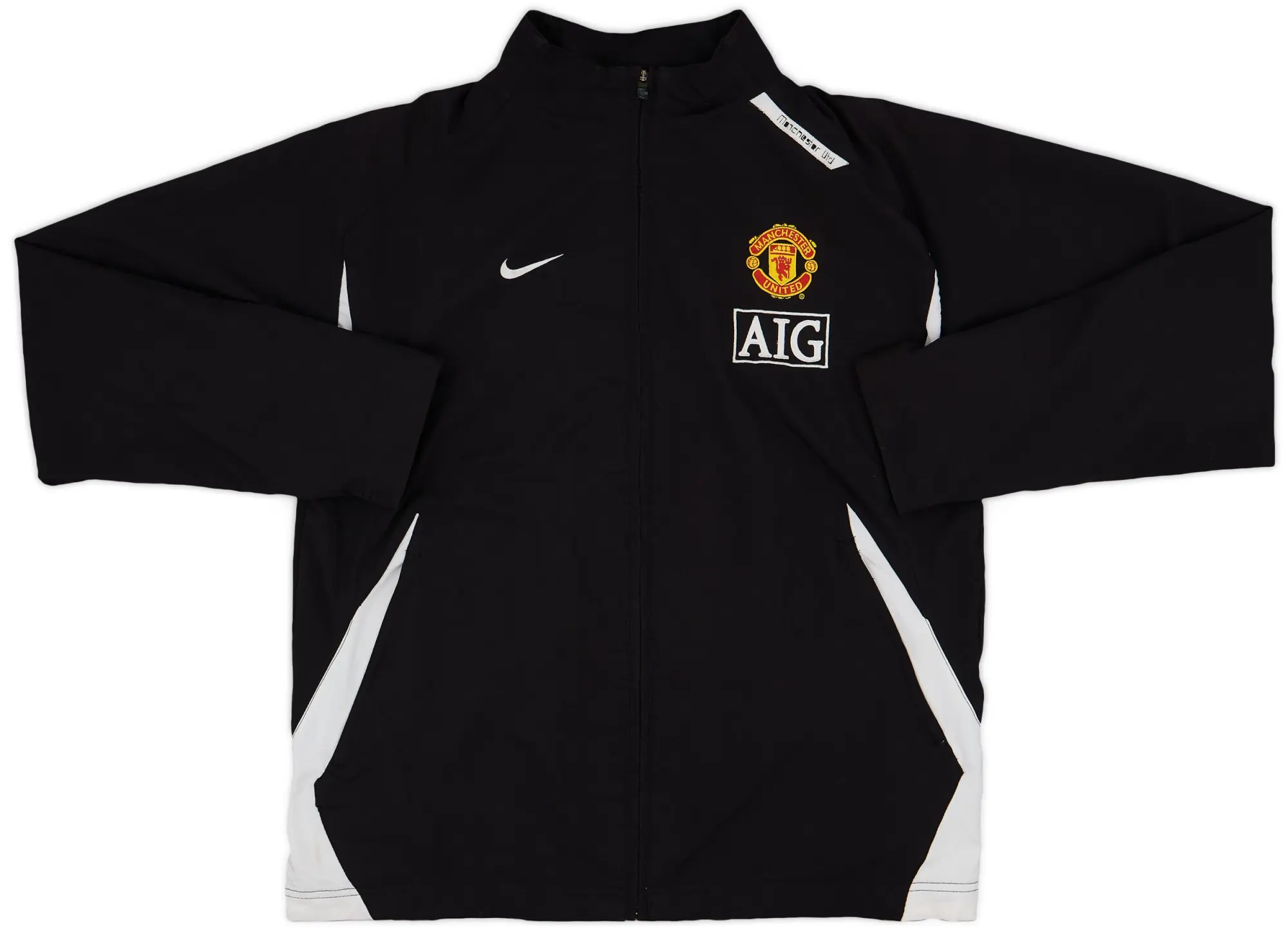 2007-08 Manchester United Nike Track Jacket - 8/10 - (L)