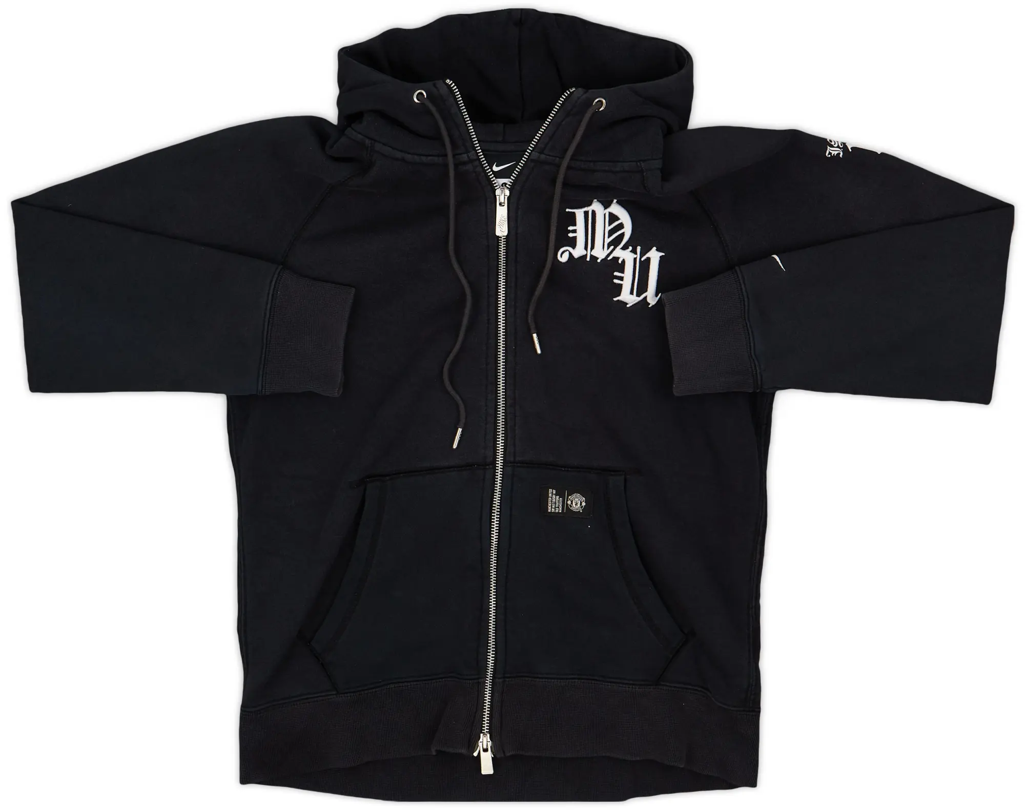 2011-12 Manchester United Nike Hooded Sweat Top - 7/10 - (L)