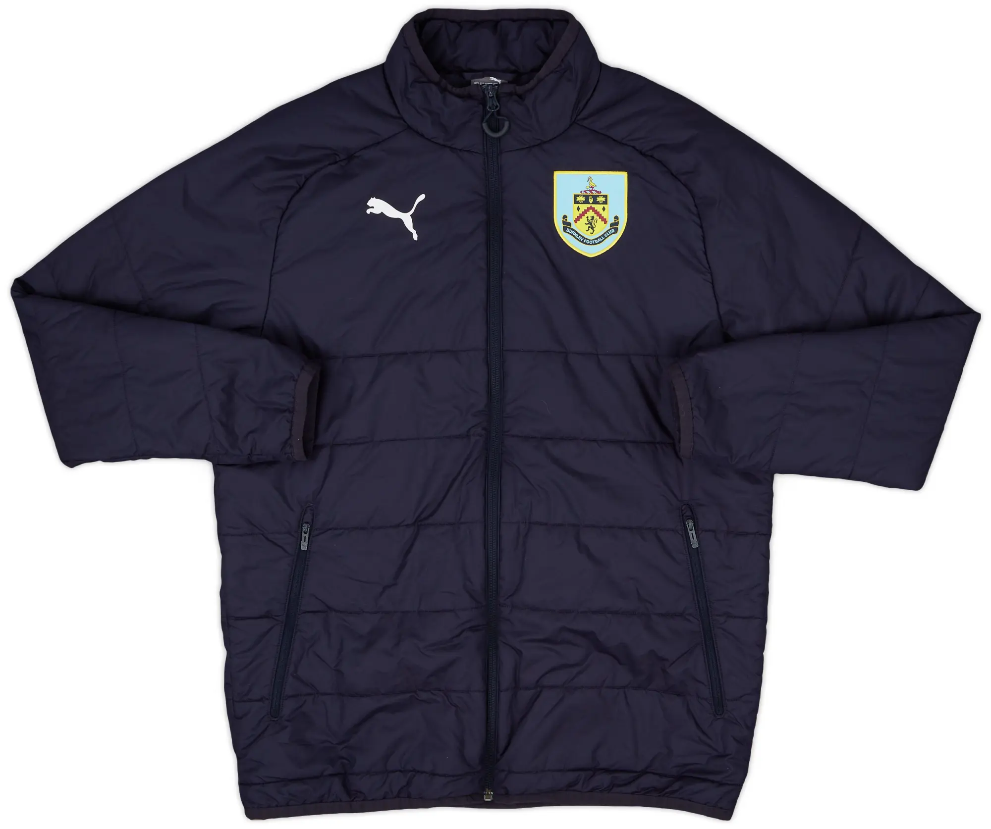 2017-18 Burnley Puma Padded Bench Coat - 8/10 - (S)