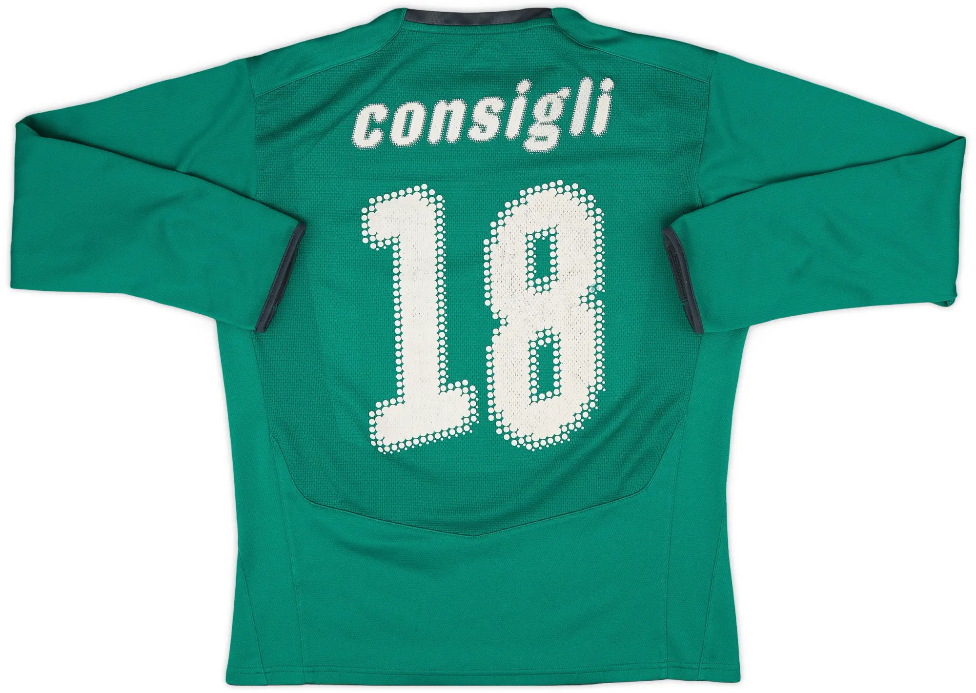 Puma 2008 Italy Olympics Match Issue GK Shirt Consigli #18