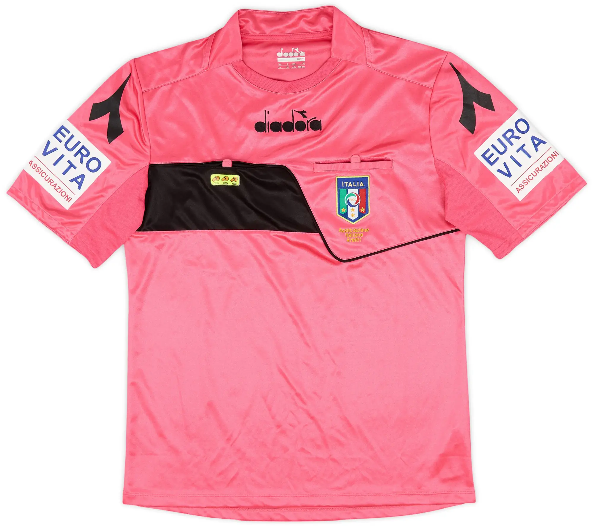 2014-15 Italy Diadora Referee Shirt - 9/10 - (M)