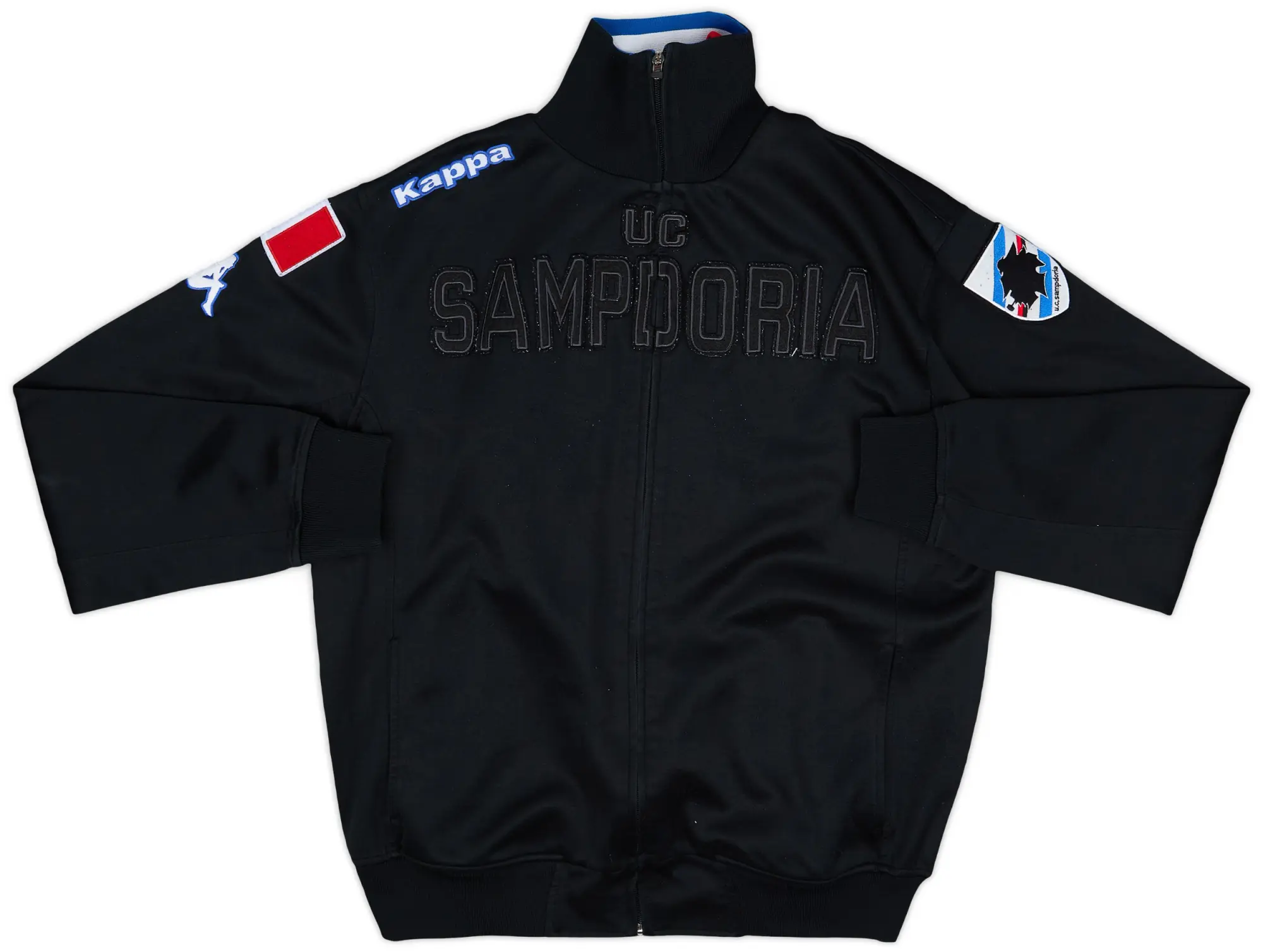 2009-10 Sampdoria Kappa Track Jacket - 8/10 - (XL)