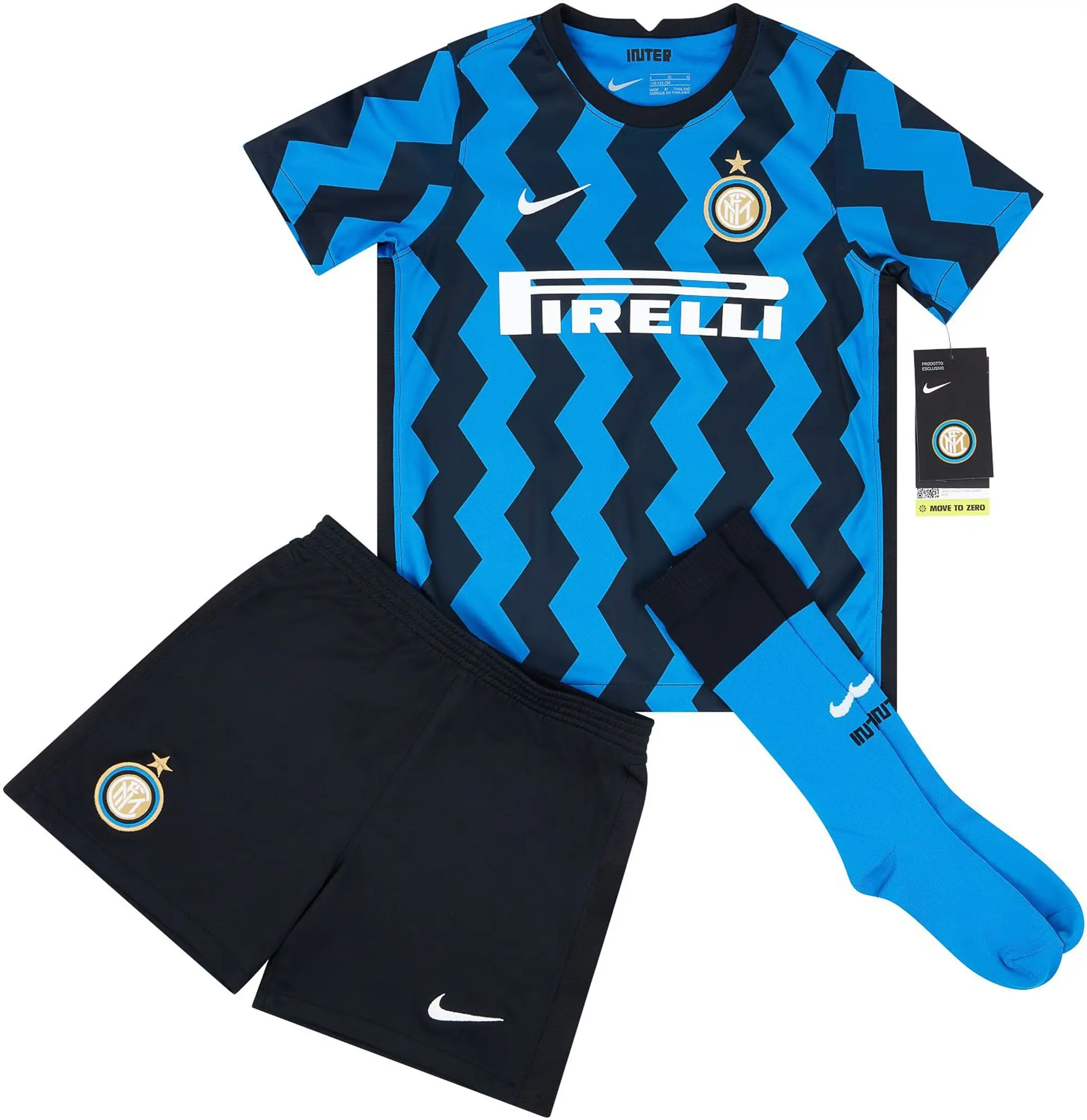 Nike 2020-21 Inter Milan Home Full Kit (6-7 Years)
