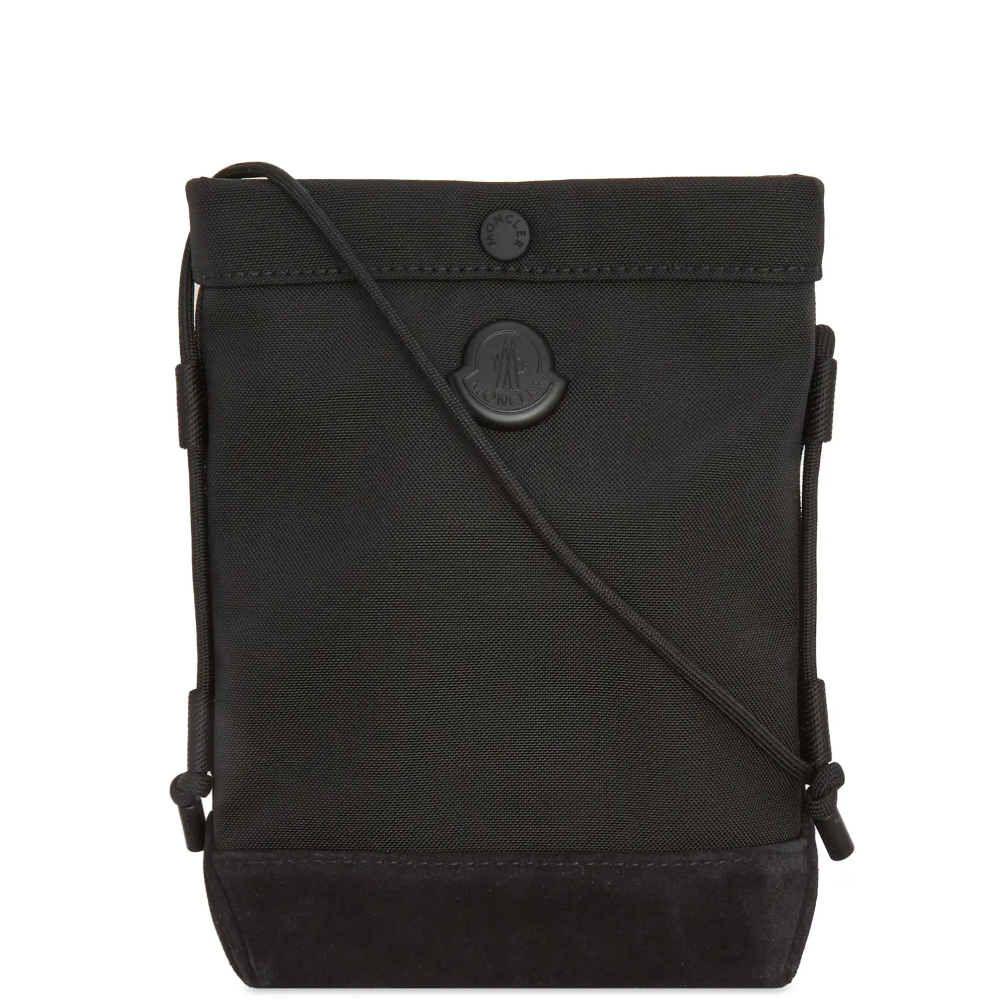 Moncler Men's Tech Crossbody Bag Black