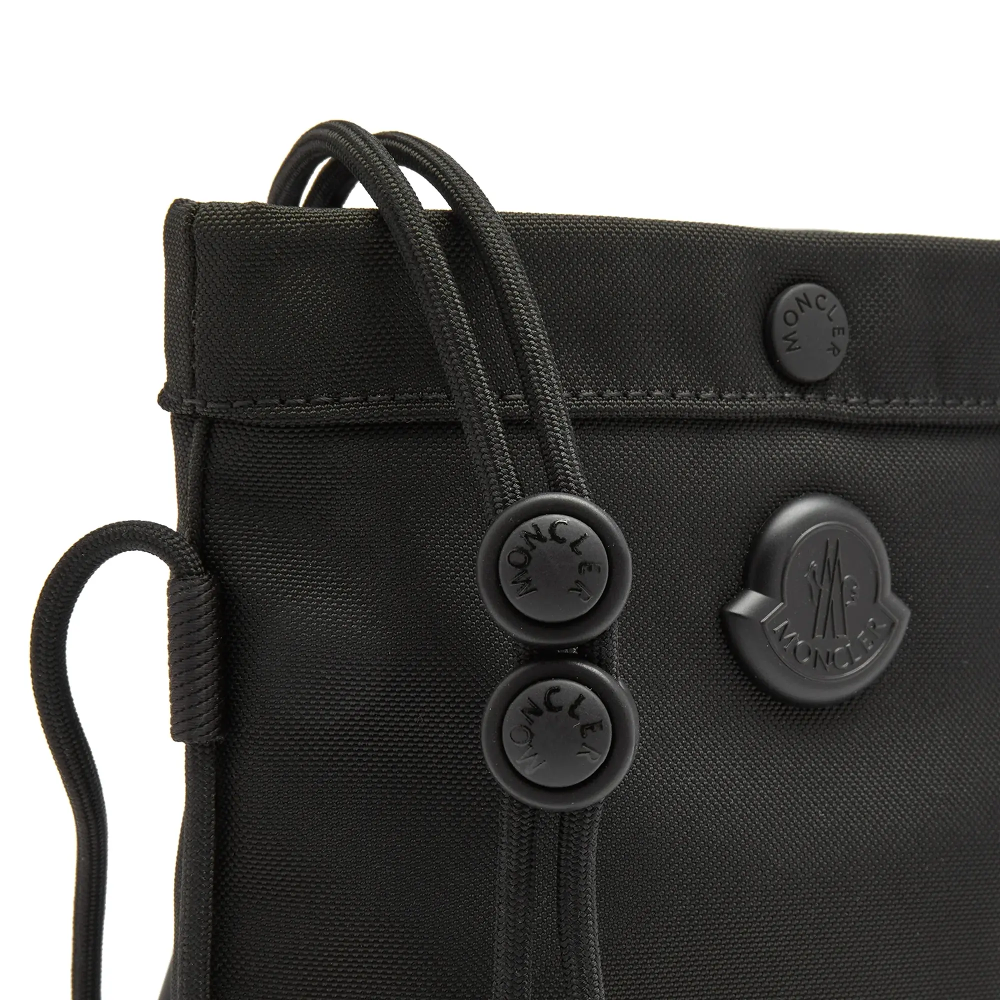 Moncler Men's Tech Crossbody Bag Black