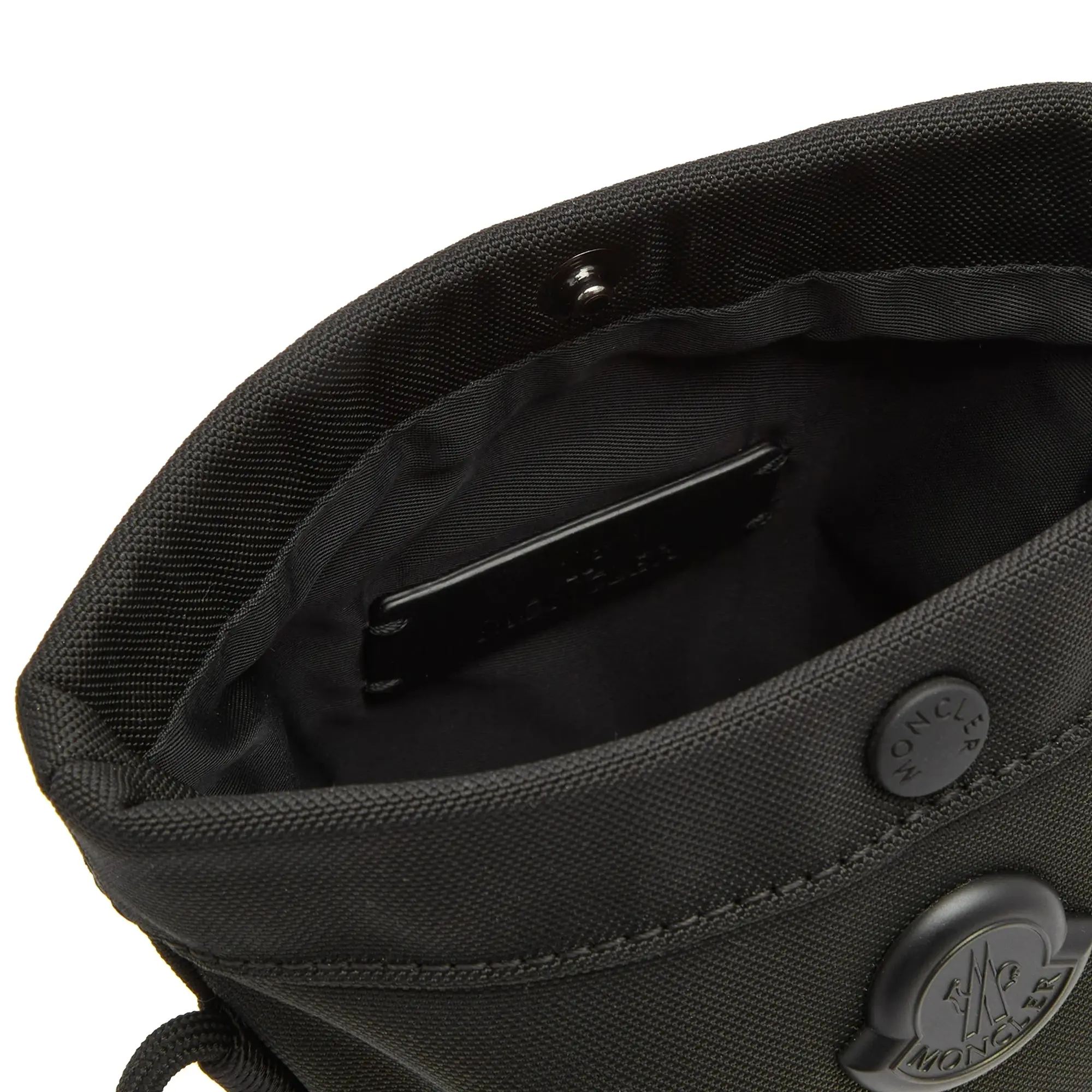 Moncler Men's Tech Crossbody Bag Black