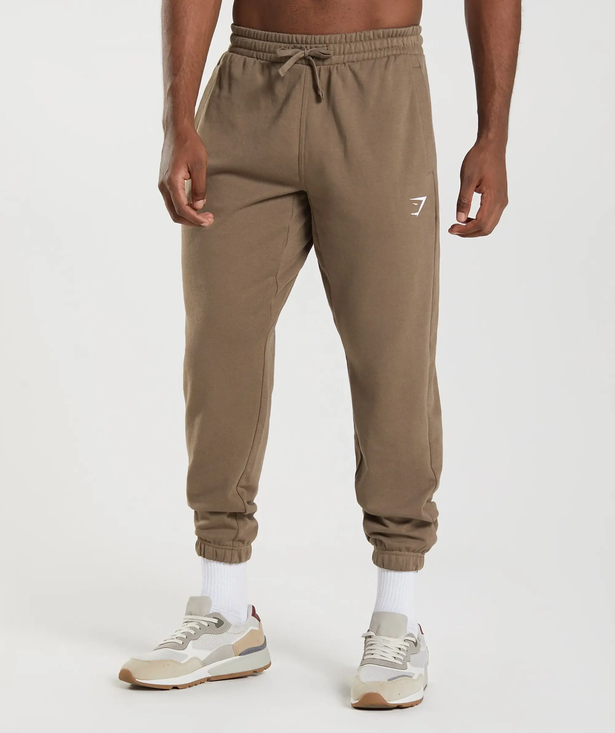 Asics Essential Oversized Joggers - Soul Brown