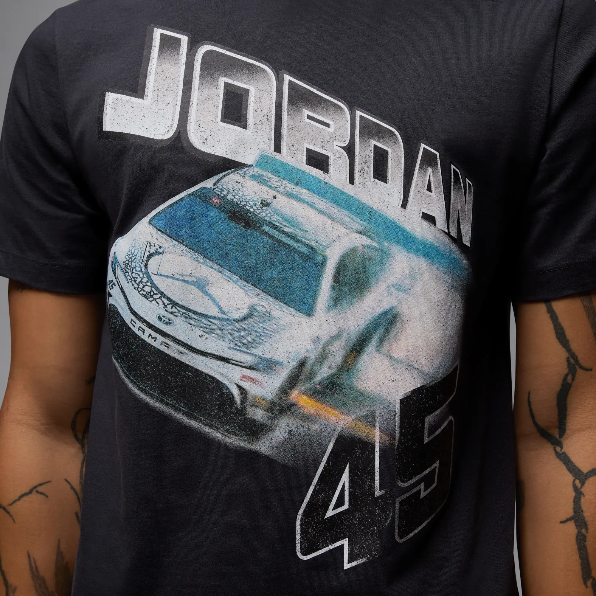 Nike Jordan Brand Men's T-Shirt - Black - Cotton
