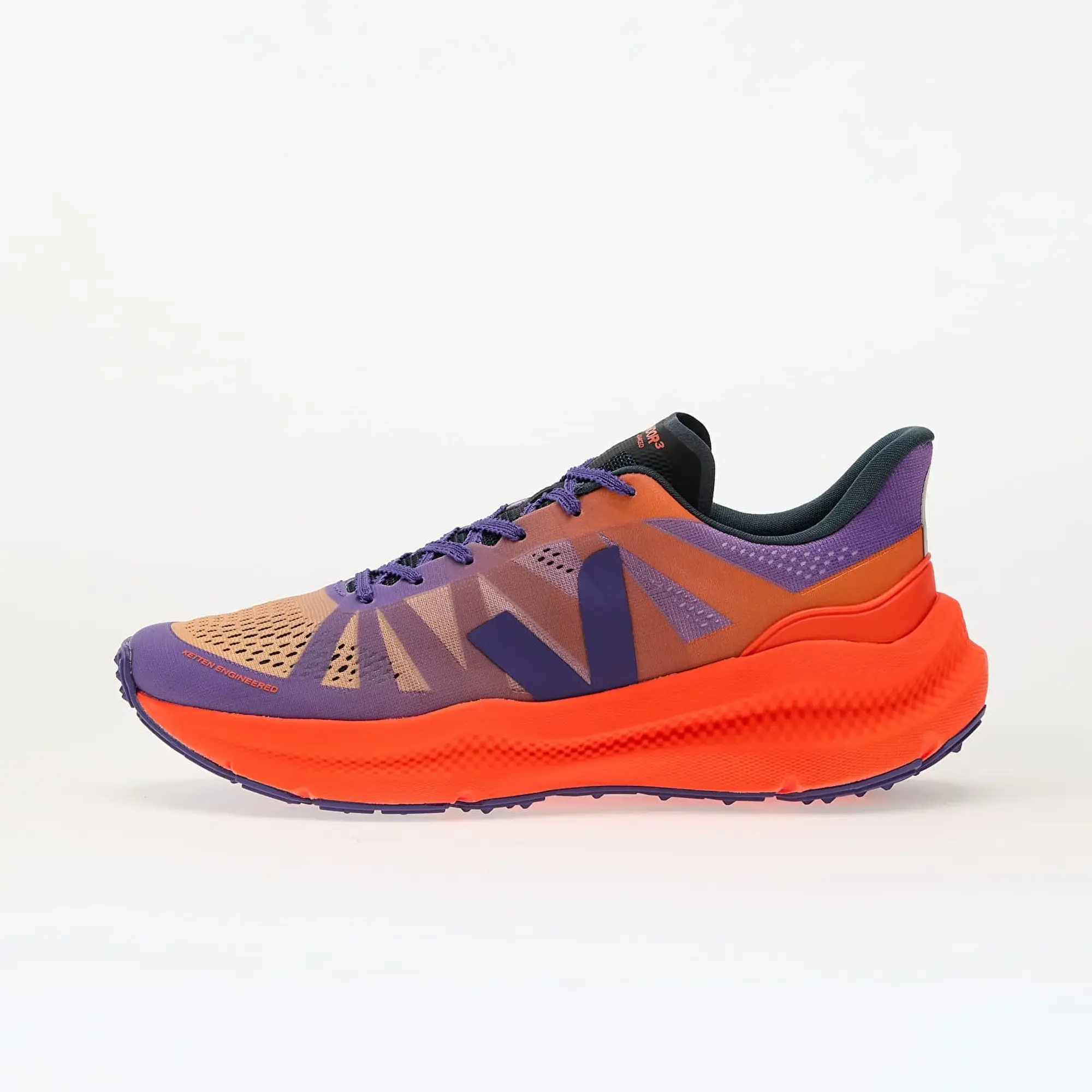 VEJA Women's Condor 3 Advanced Road Running Shoes - Gradient Purple Orange Fluo -  Size: UK 8