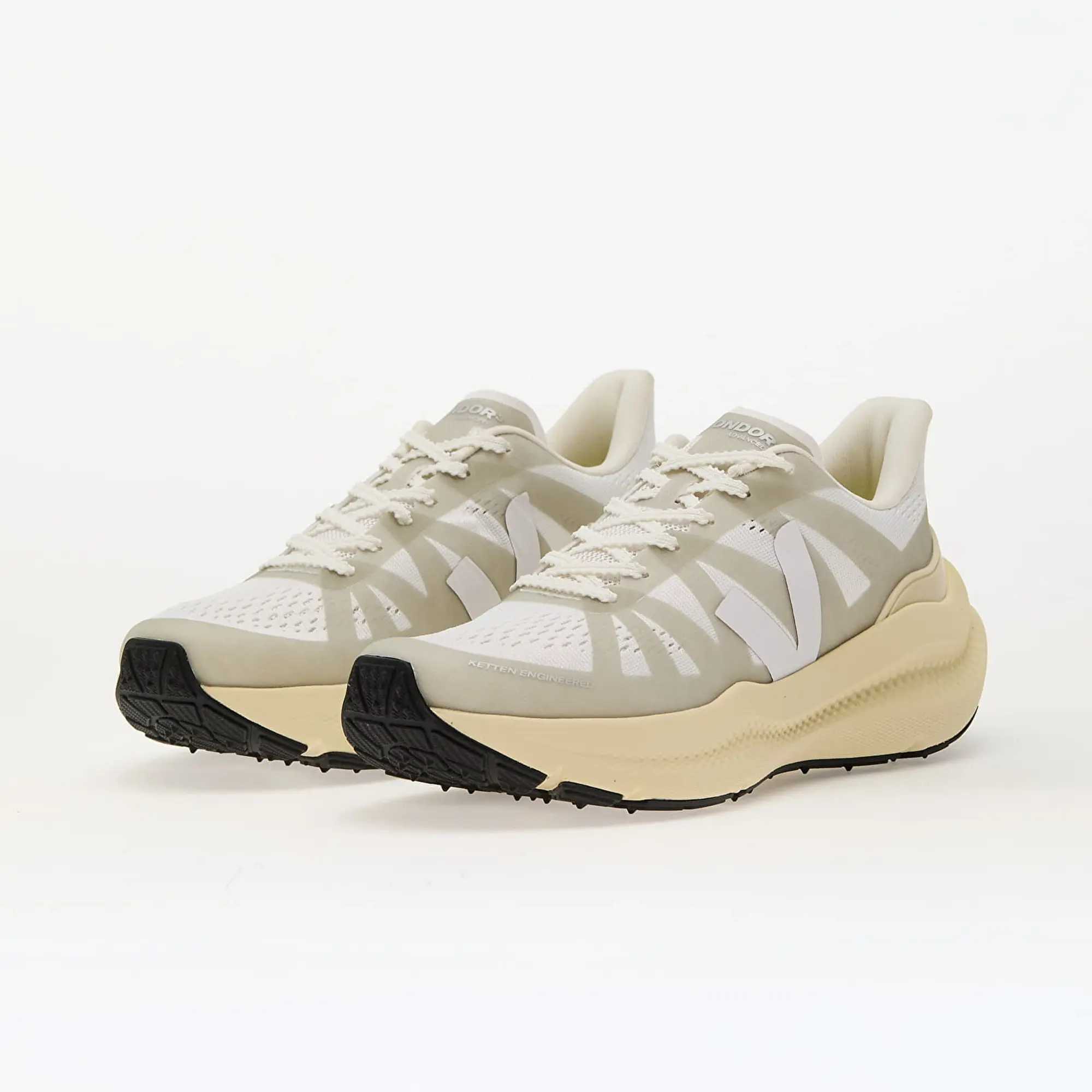 VEJA Women's Condor 3 Advanced Road Running Shoes - Full White -  Size: UK 8