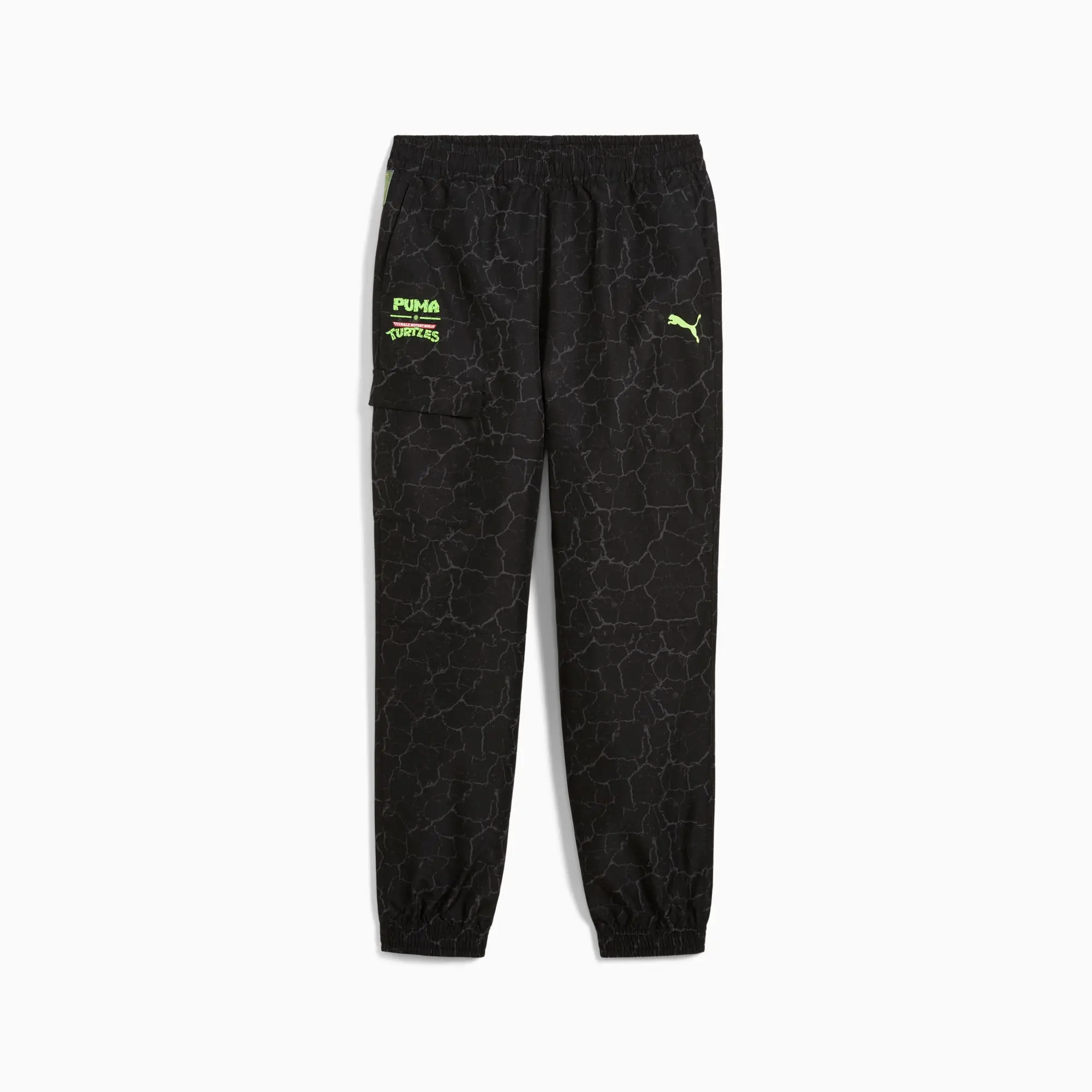 PUMA x Tmnt Relaxed Woven Cargo Pants Youth, Black